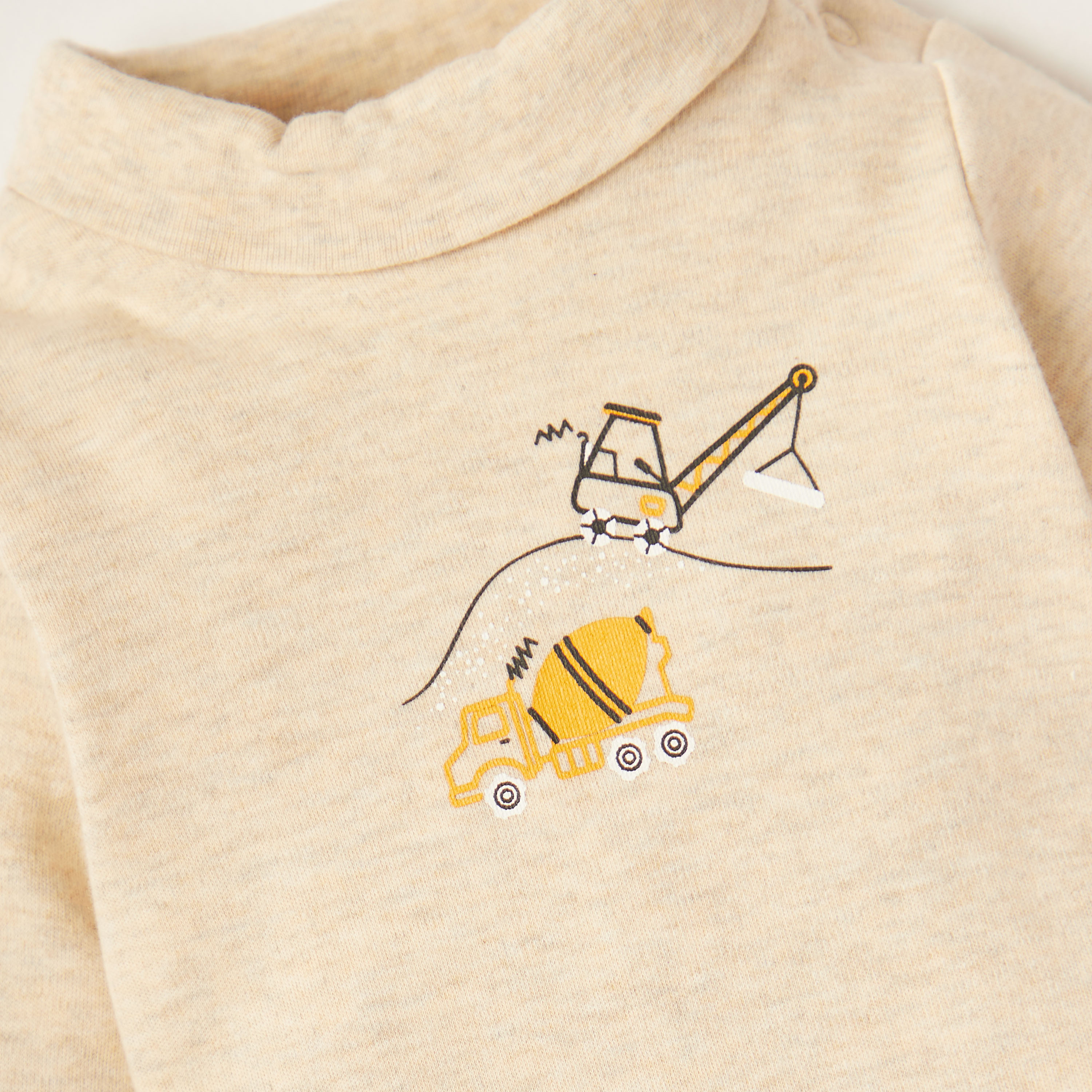 Giggles Printed Bodysuit with Long Sleeves-baby-girls-clothing-bodysuits-image-2