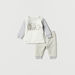 Juniors Penguin Applique Detail T-shirt and Pyjama Set-Pyjama Sets-thumbnailMobile-0
