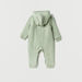 Juniors Bunny Applique Sleepsuit with Hood and Ruffles-Sleepsuits-thumbnail-1