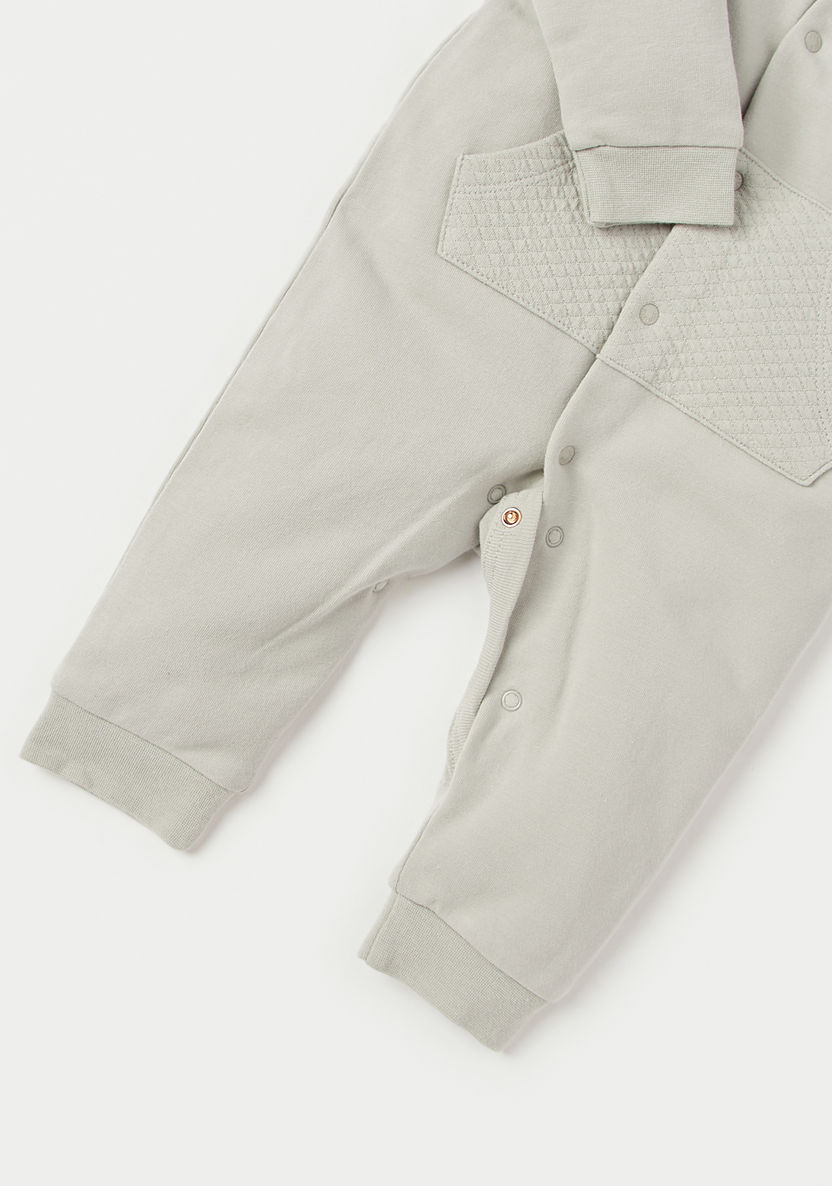 Juniors Bunny Applique Detail Sleepsuit with Hood-Sleepsuits-image-3