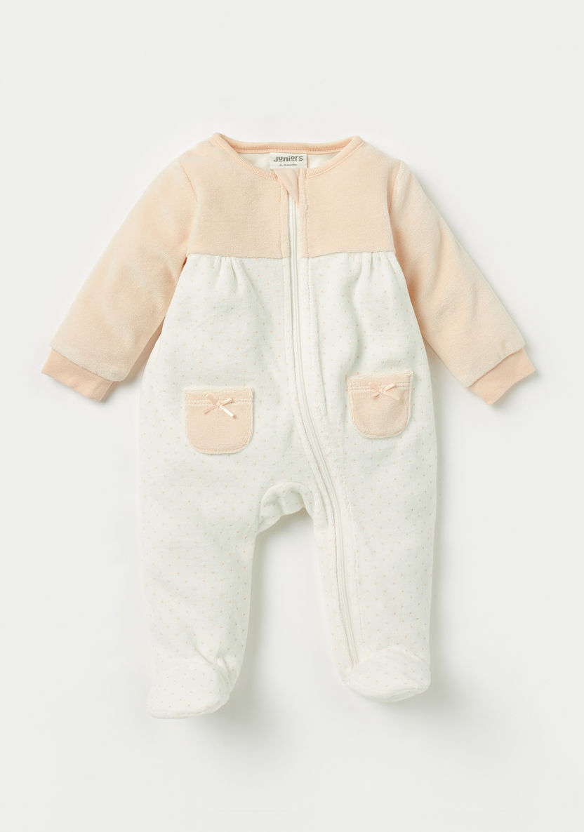 Juniors Cut and Sew Sleepsuit with Long Sleeves-Sleepsuits-image-0