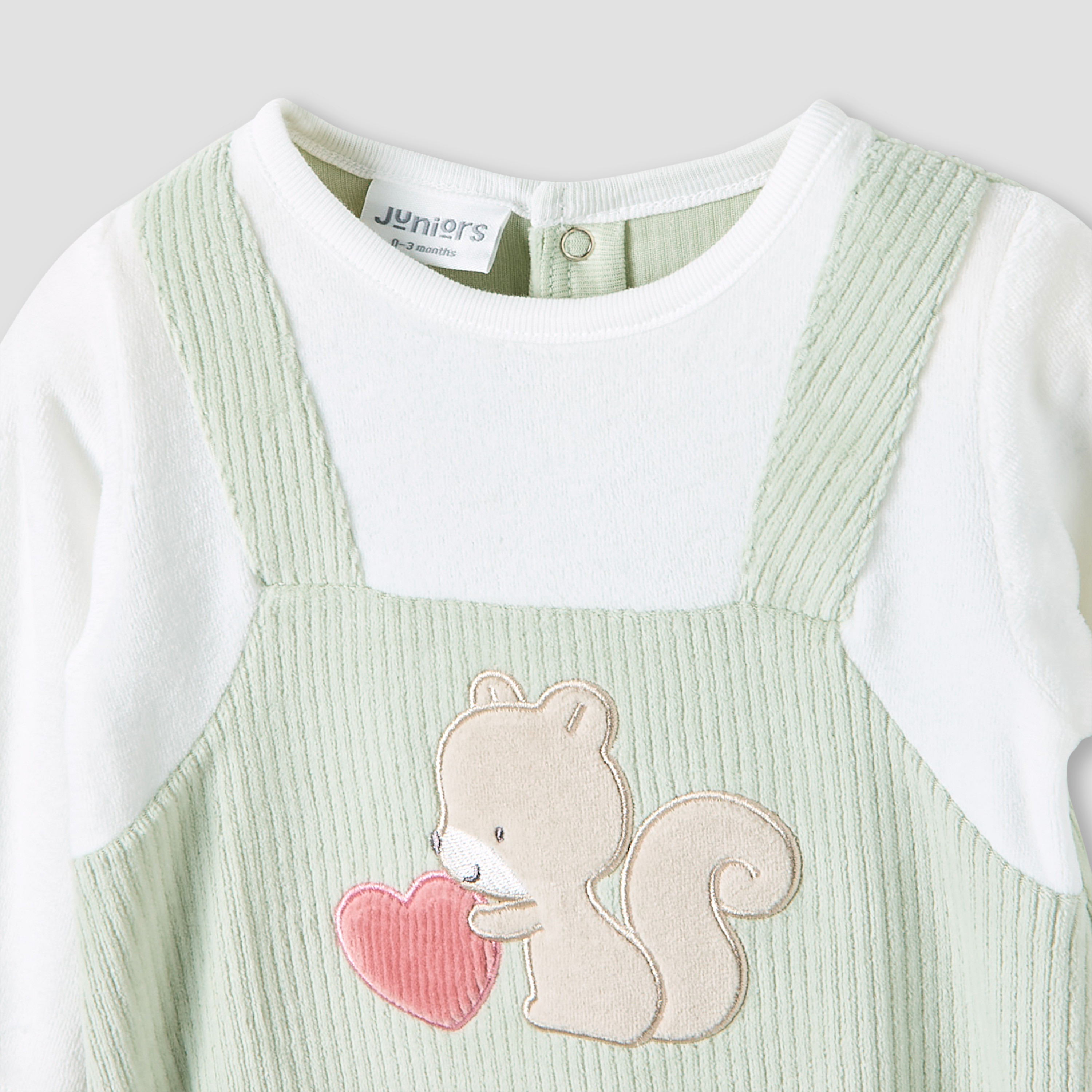 Juniors Sleepsuit with Ribbed Cap - Long Sleeves-baby-girls-clothing-nightwear-sleepsuits-image-4