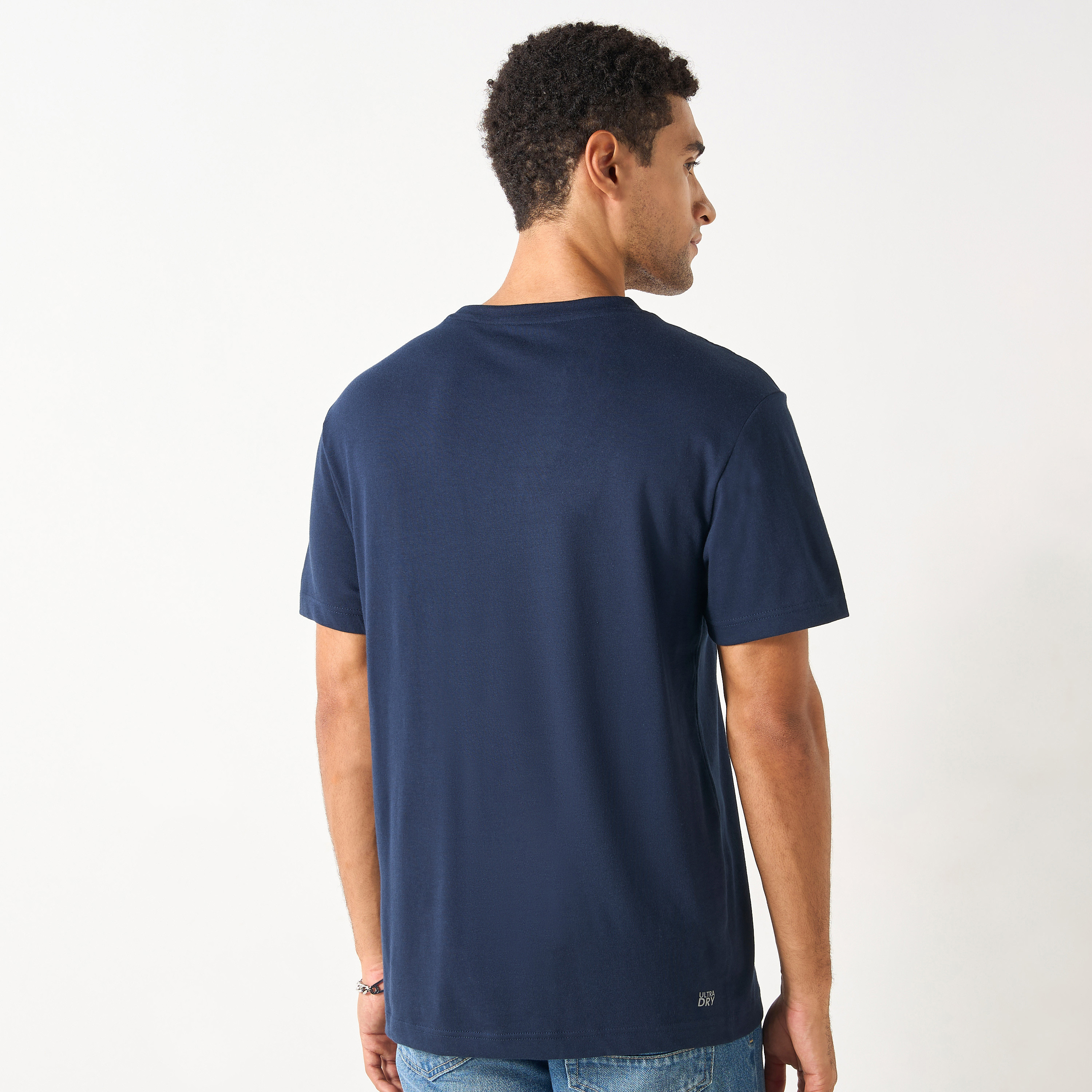Lacoste Solid T-shirt with Short Sleeves and Crew Neck-men-clothing-tshirtsandpolos-tshirts-image-5