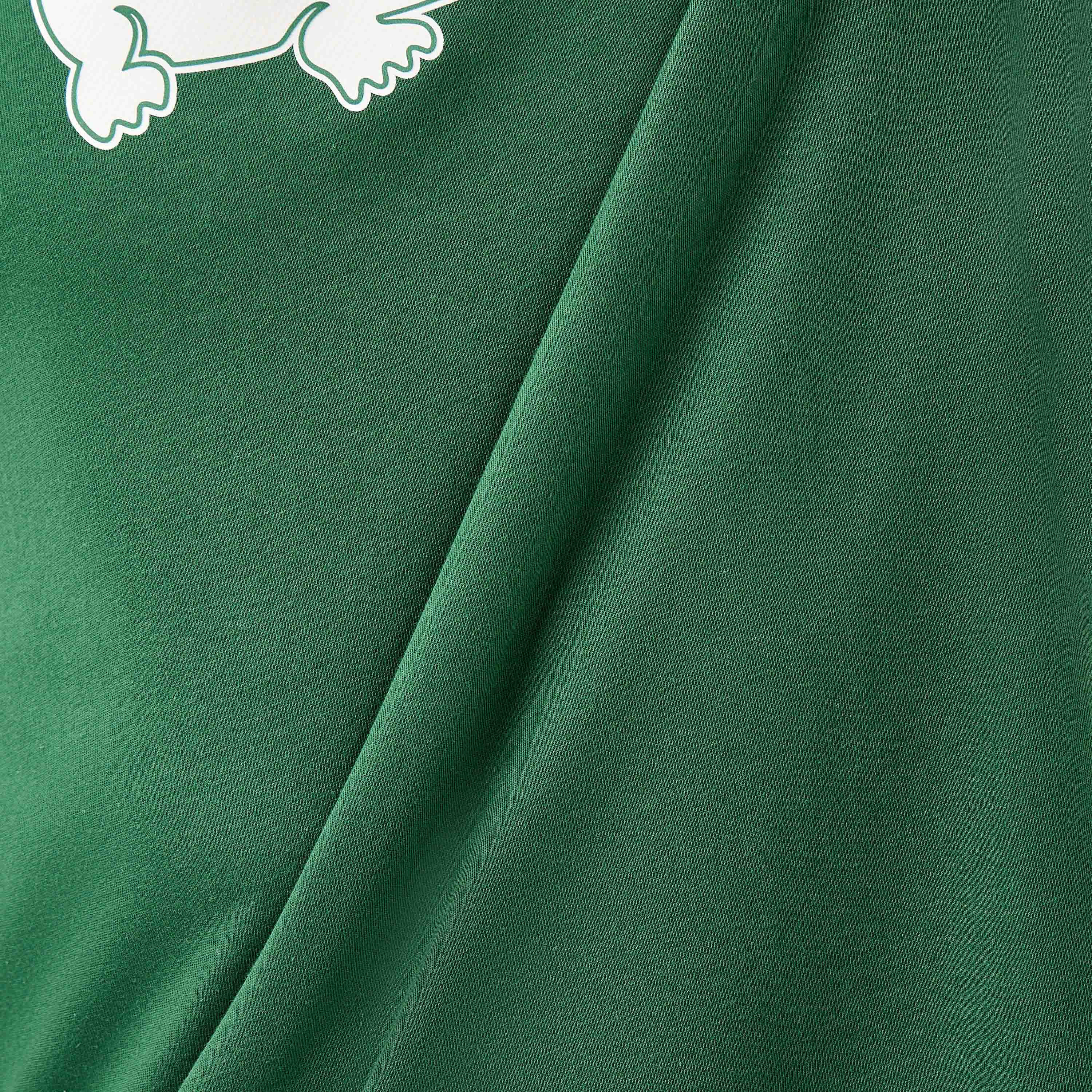 Lacoste Logo Print Crew Neck T-shirt with Short Sleeves-men-clothing-tshirtsandpolos-tshirts-image-6