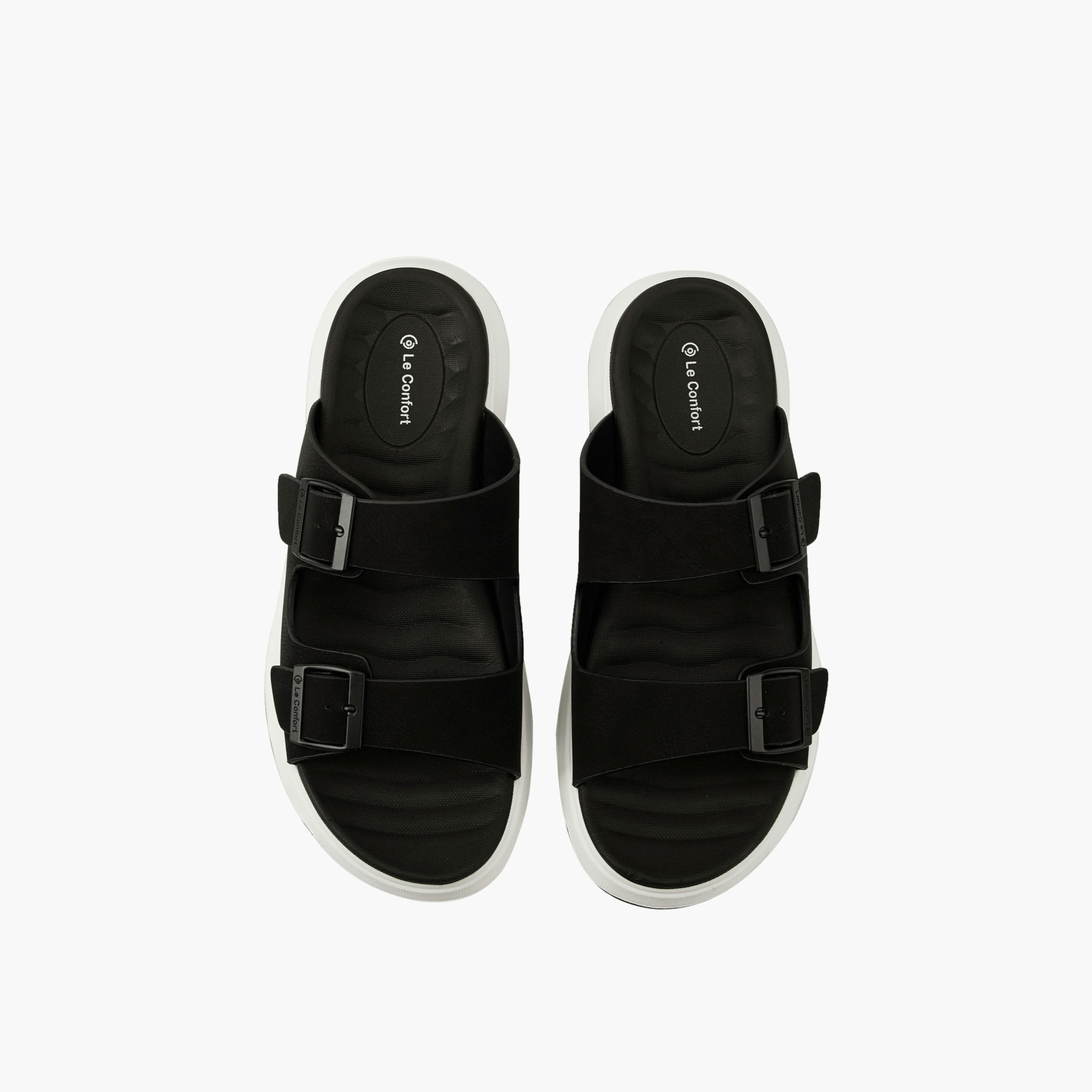 صندل مريح بحزام بإبزيم للرجال من لو كونفورت-men-shoes-sandals-image-1
