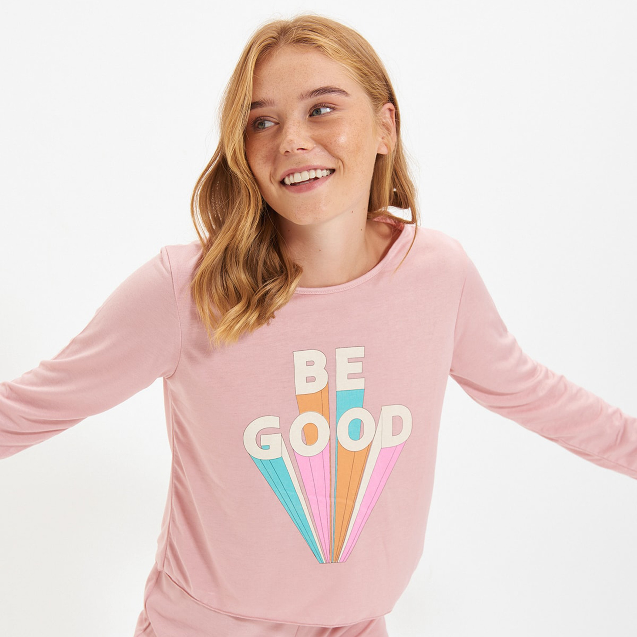 ترينديول لون القرنفل لباس نوم-women-clothing-nightwear-pyjamas-longsets-image-3