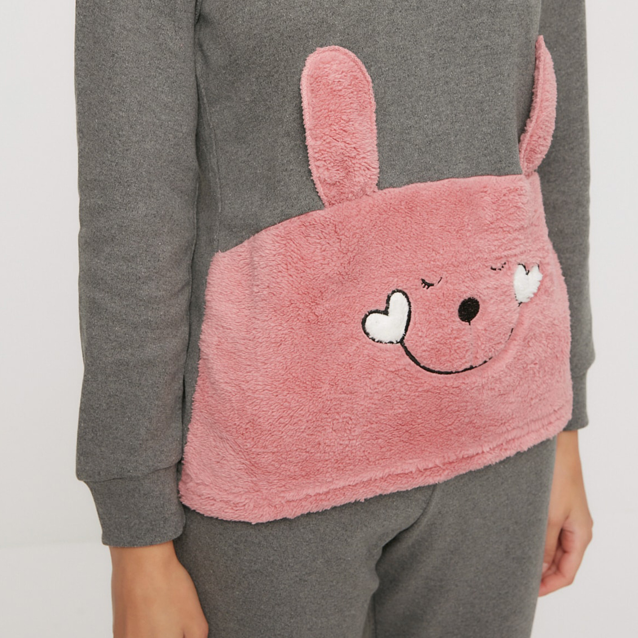 ترينديول رمادي لباس نوم-women-clothing-nightwear-pyjamas-longsets-image-4