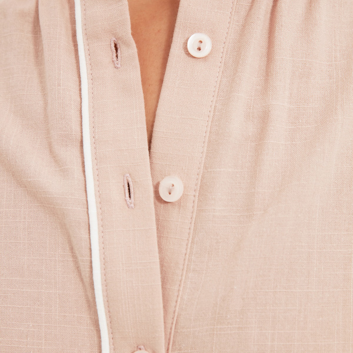 ترينديول اللون البيج قصير فستان-women-clothing-dresses-image-2