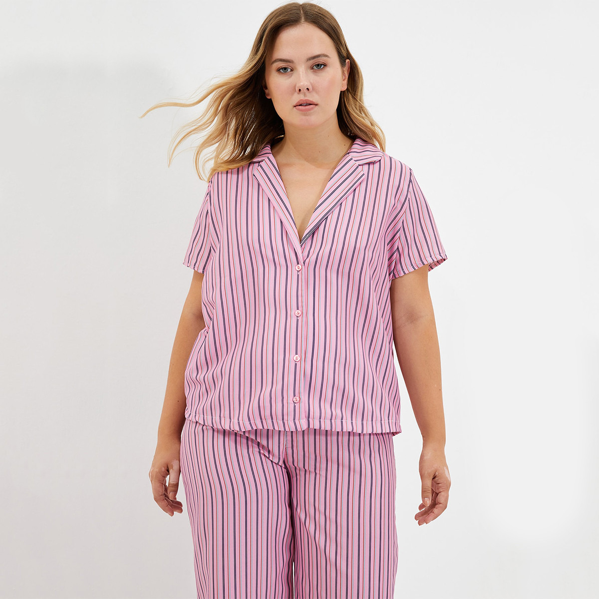 ترينديول لون القرنفل ثوب نوم-women-clothing-nightwear-pyjamas-longsets-image-6