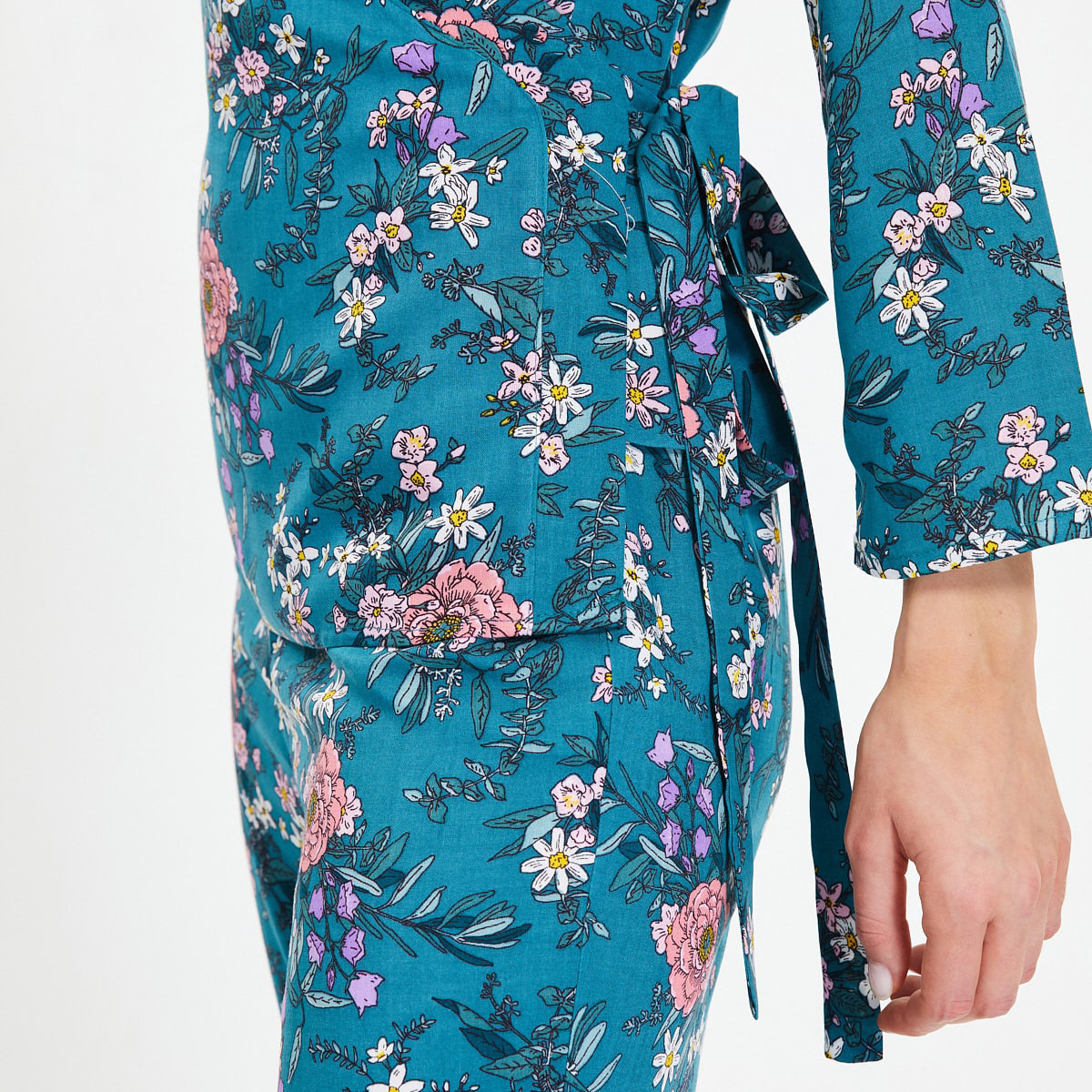 ترينديول أزرق لباس نوم-women-clothing-nightwear-pyjamas-longsets-image-3