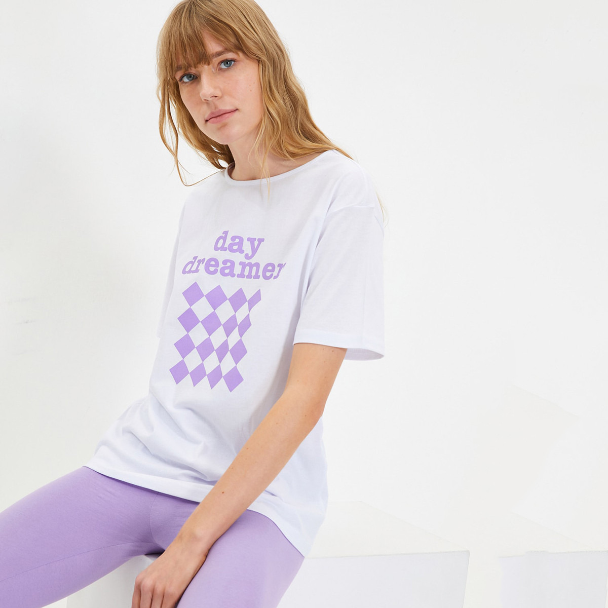 ترينديول أبيض لباس نوم-women-clothing-nightwear-pyjamas-longsets-image-1