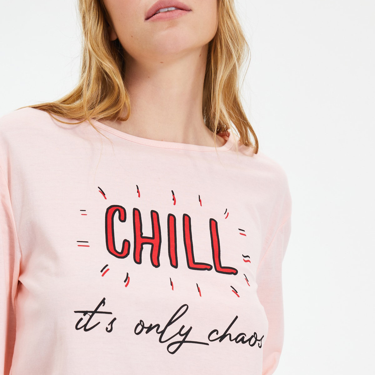 ترينديول لون القرنفل لباس نوم-women-clothing-nightwear-pyjamas-longsets-image-2