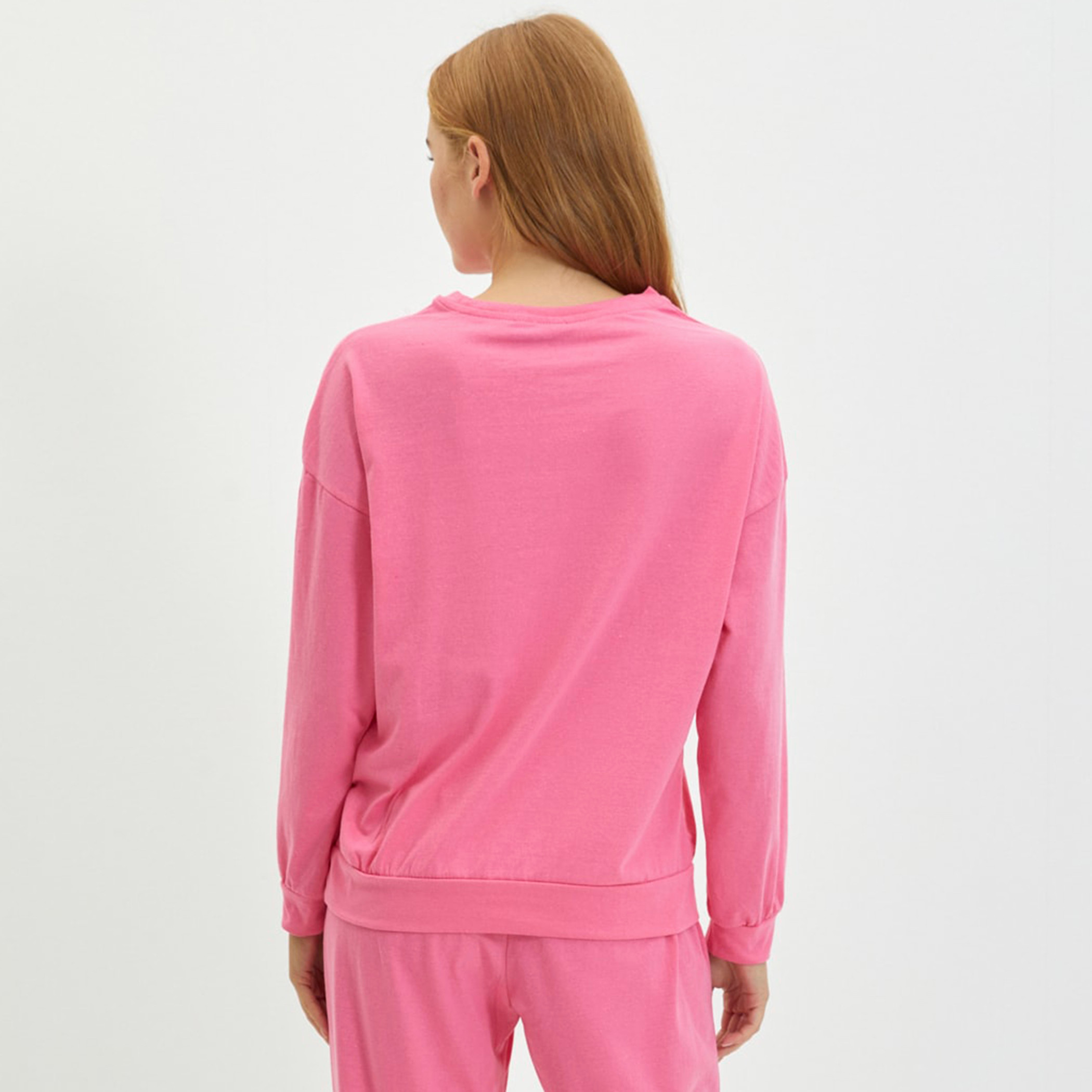 ترينديول لون القرنفل لباس نوم-women-clothing-nightwear-pyjamas-longsets-image-4