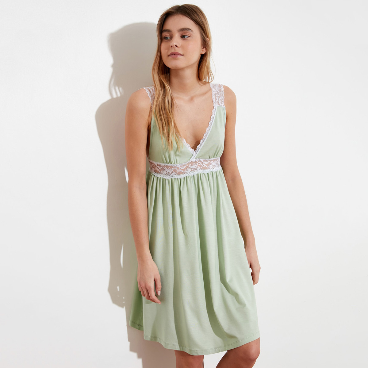 ترينديول أخضر ثوب نوم-women-clothing-nightwear-nighties-image-1