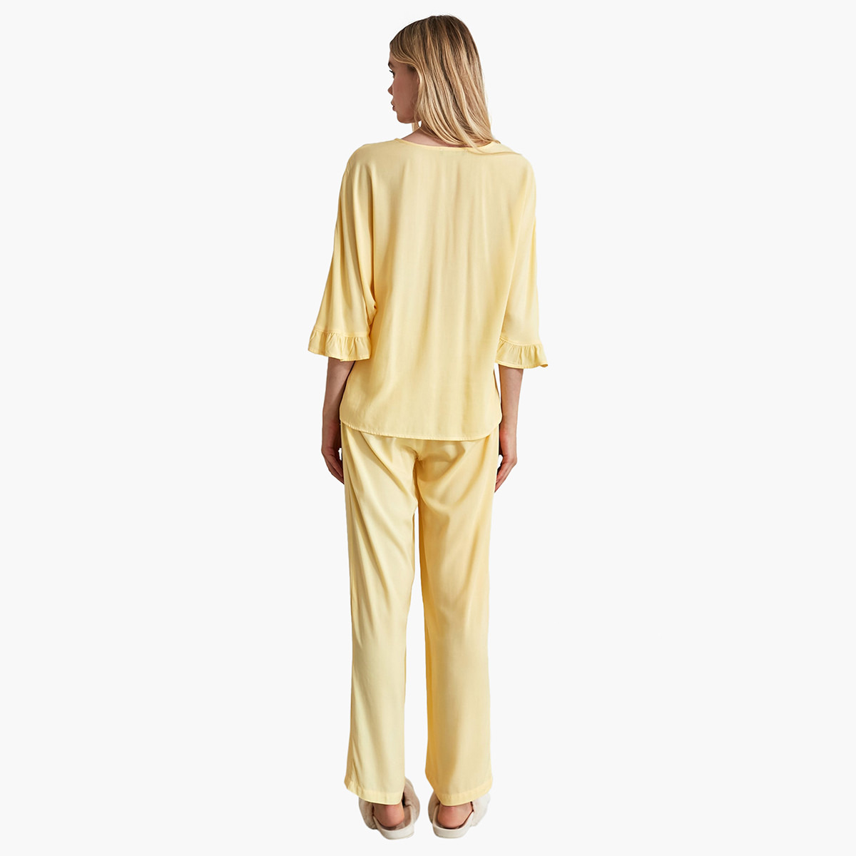 فيرو مودا أزرق تي شيرت-women-clothing-nightwear-pyjamas-longsets-image-4