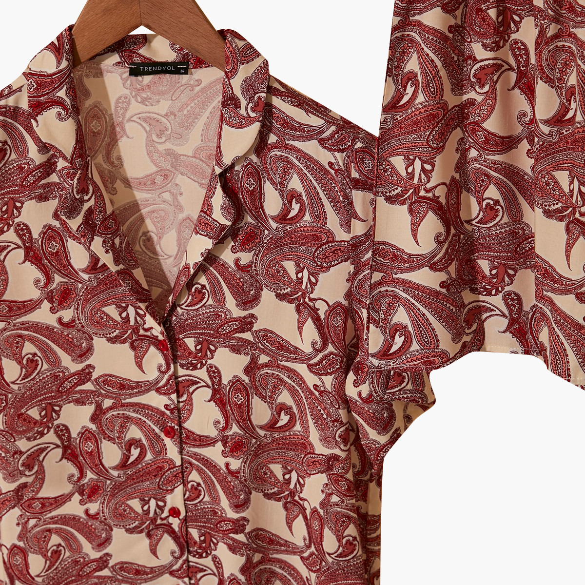 Trendyol Printed Nightwear Set-women-clothing-nightwear-pyjamas-longsets-image-2