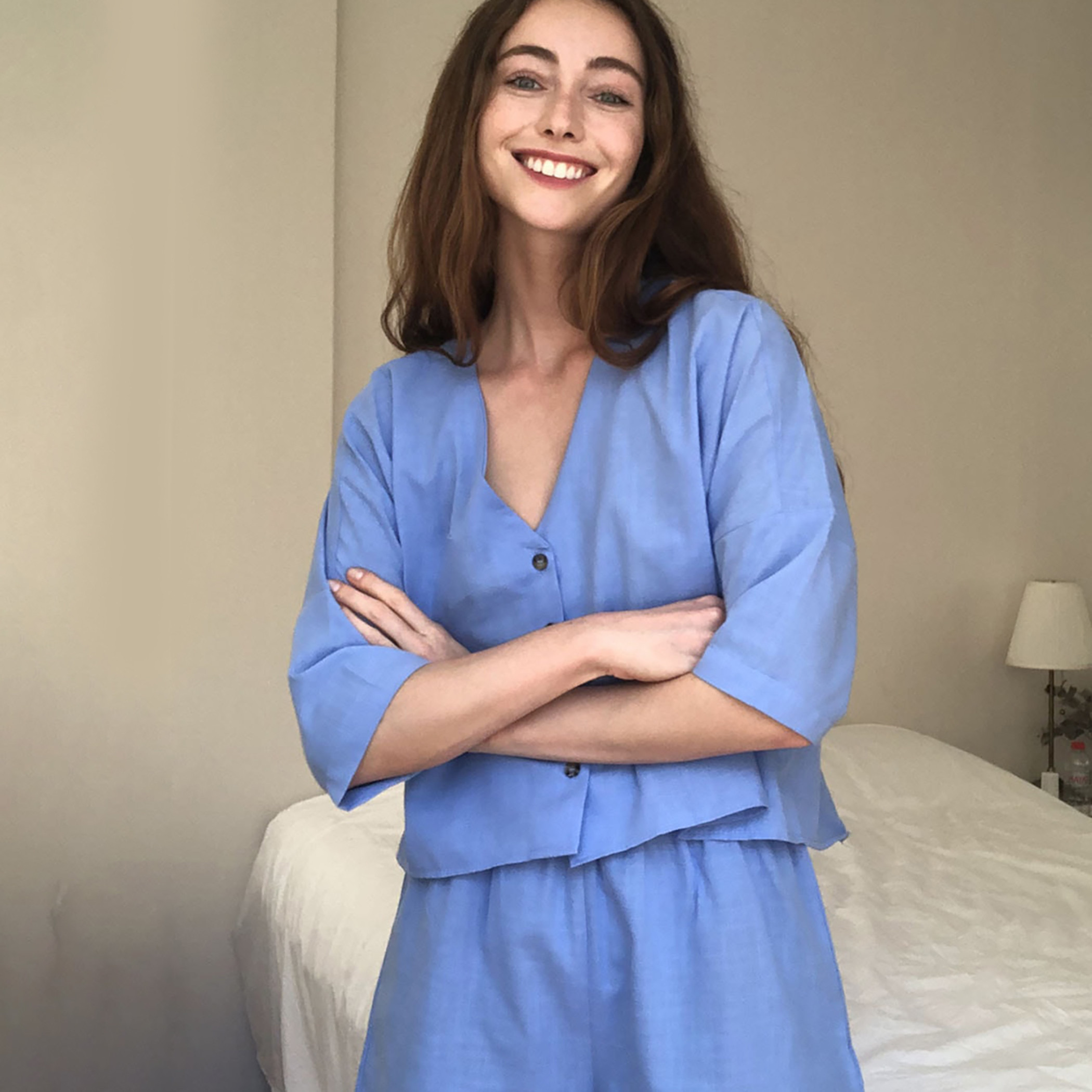 ترينديول أزرق يضع-women-clothing-nightwear-pyjamas-bottoms-image-3