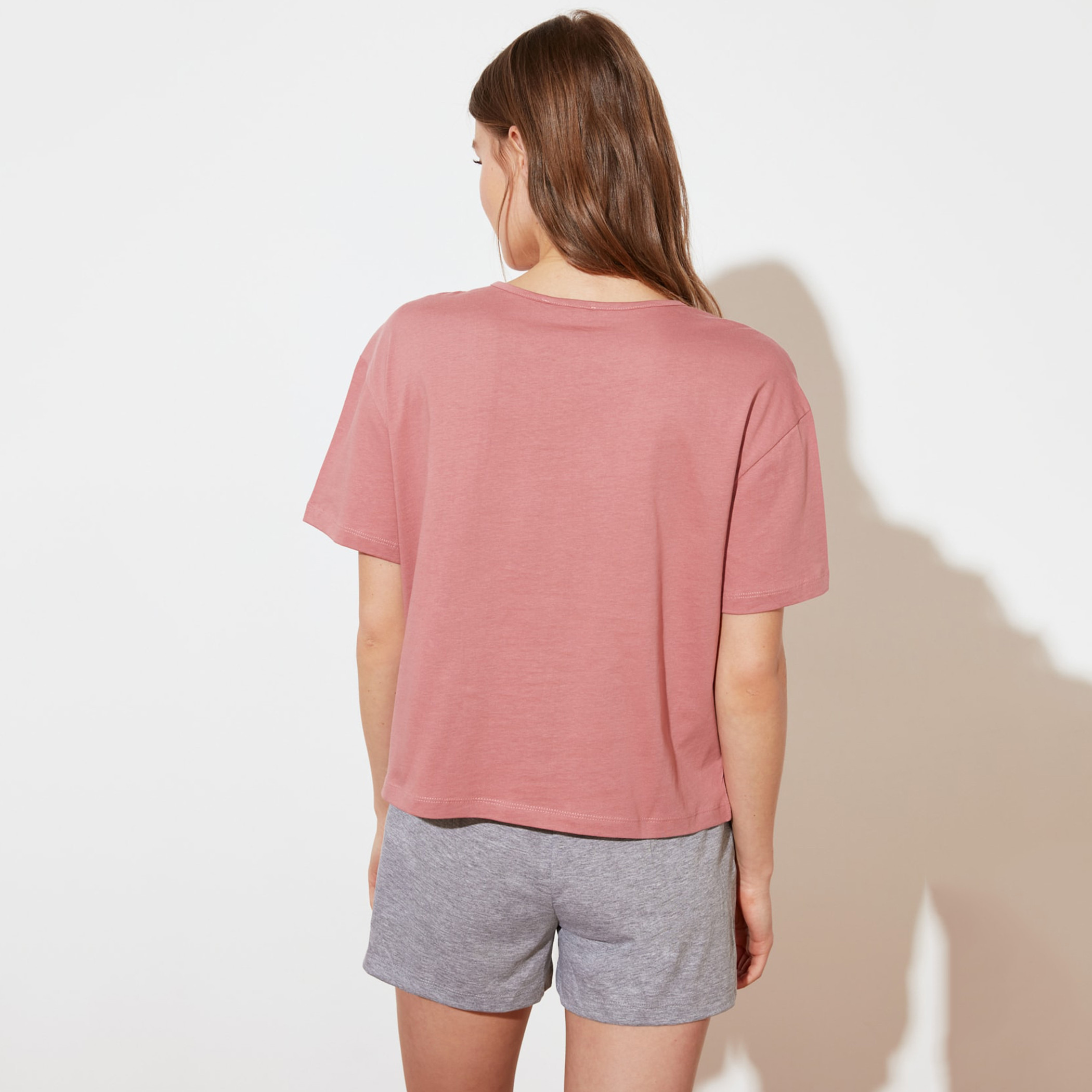 ترينديول لون القرنفل لباس نوم-women-clothing-nightwear-pyjamas-longsets-image-4