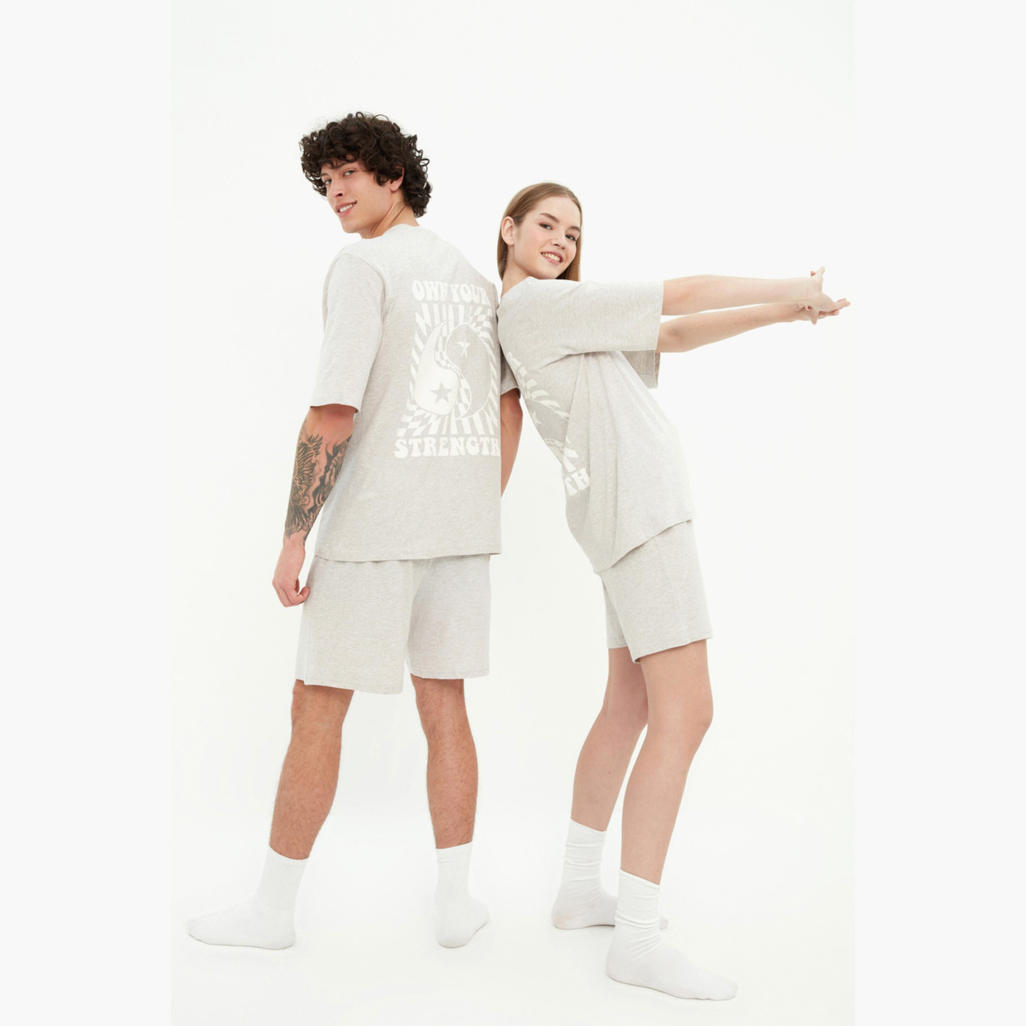ترينديول رمادي السراويل القصيرة-men-clothing-nightwear-sets-image-7