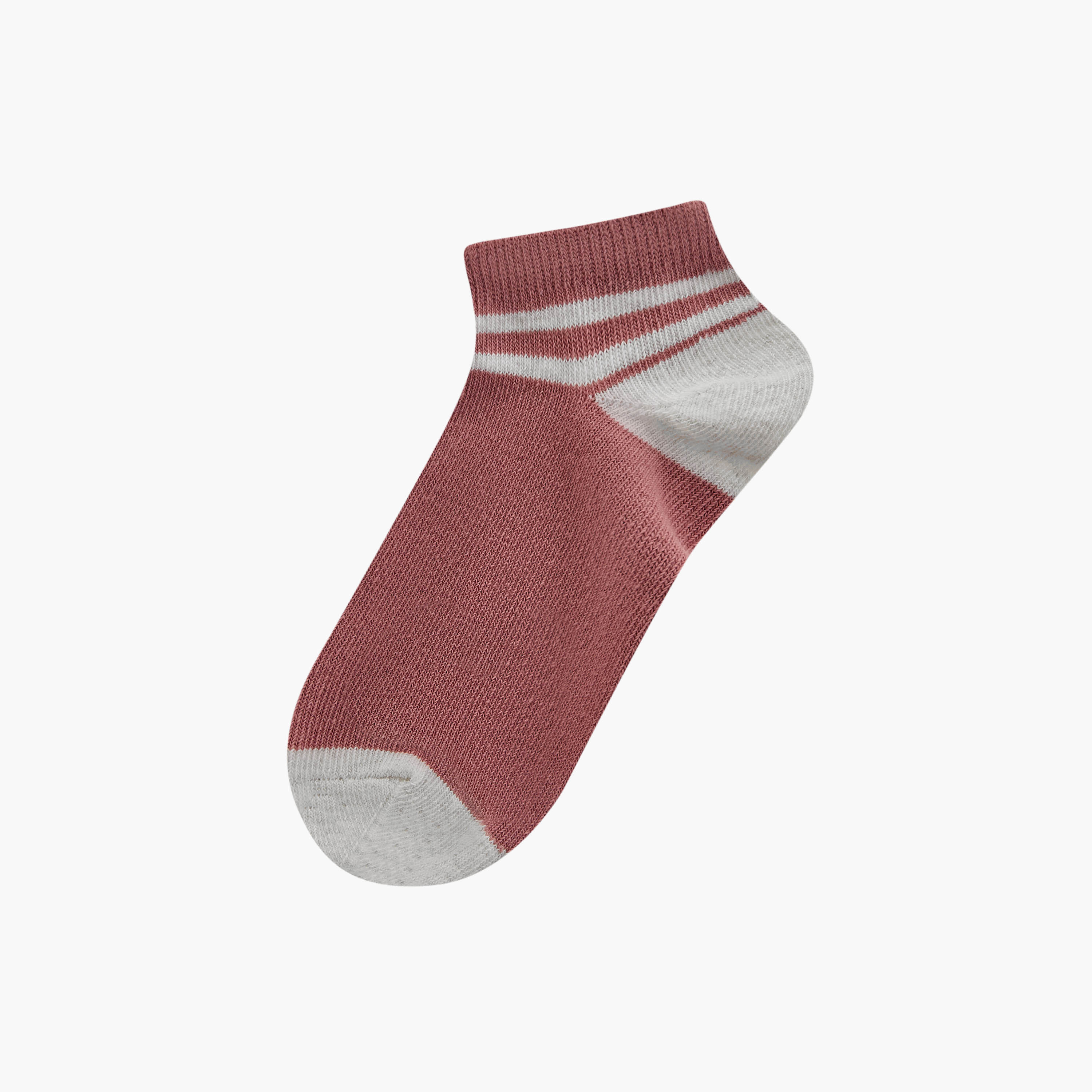 طقم جوارب بِطول الكاحل بقوالب ملونة من فلورا بيلا - 5 أزواج-girls-accessories-socks-image-2