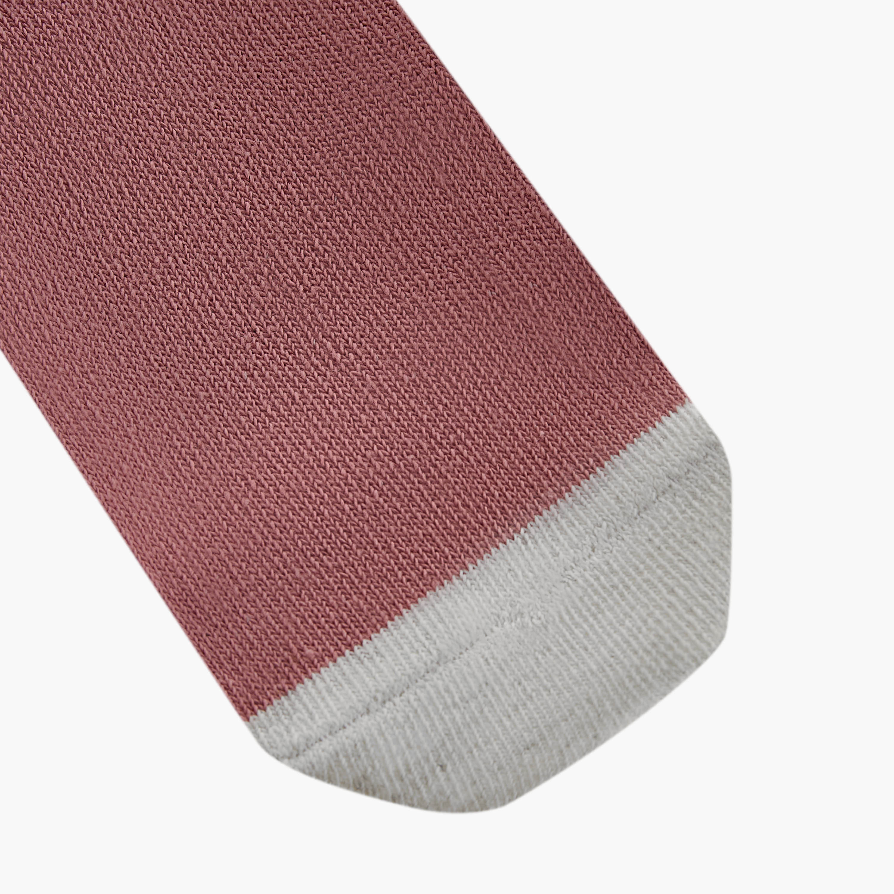 طقم جوارب بِطول الكاحل بقوالب ملونة من فلورا بيلا - 5 أزواج-girls-accessories-socks-image-3