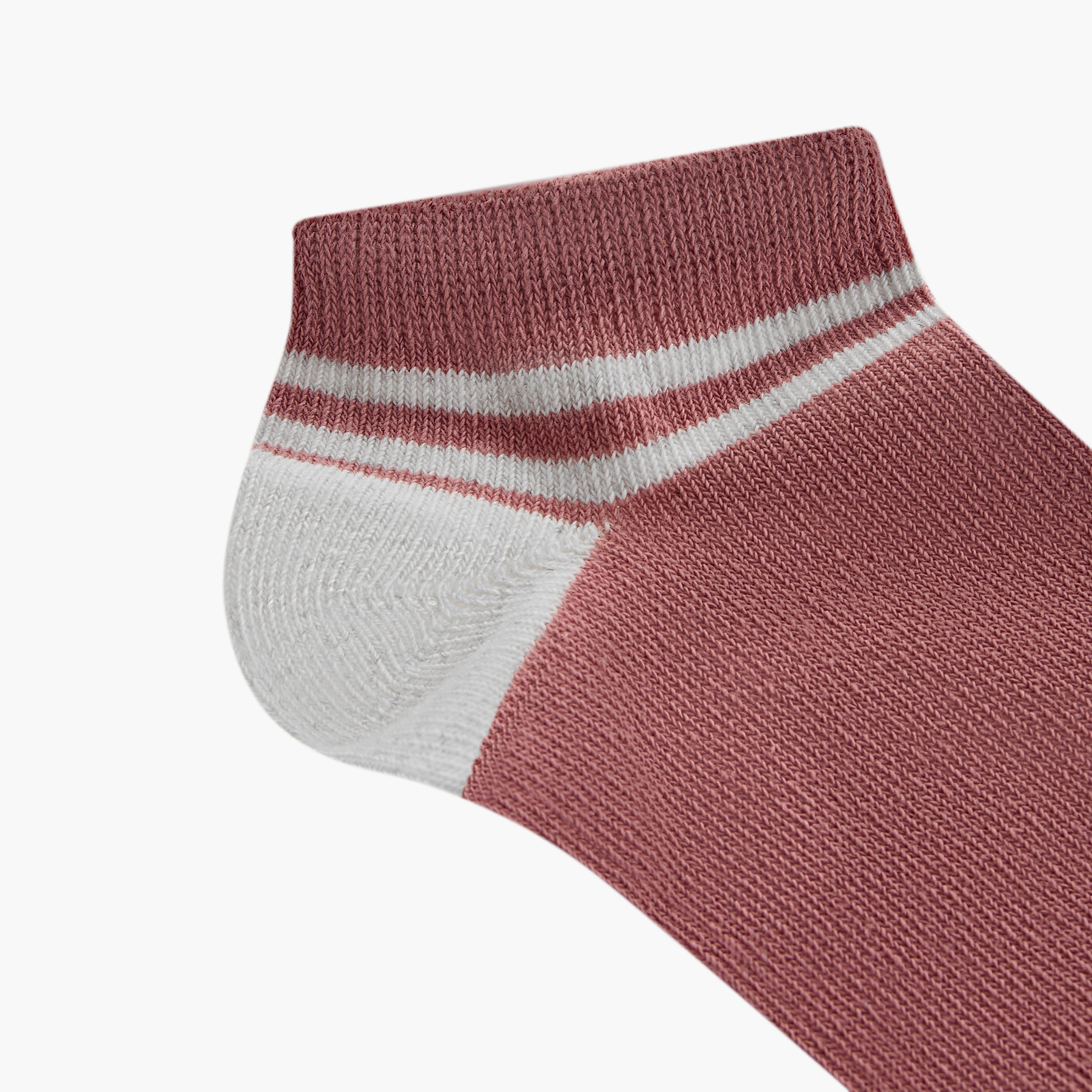 طقم جوارب بِطول الكاحل بقوالب ملونة من فلورا بيلا - 5 أزواج-girls-accessories-socks-image-5