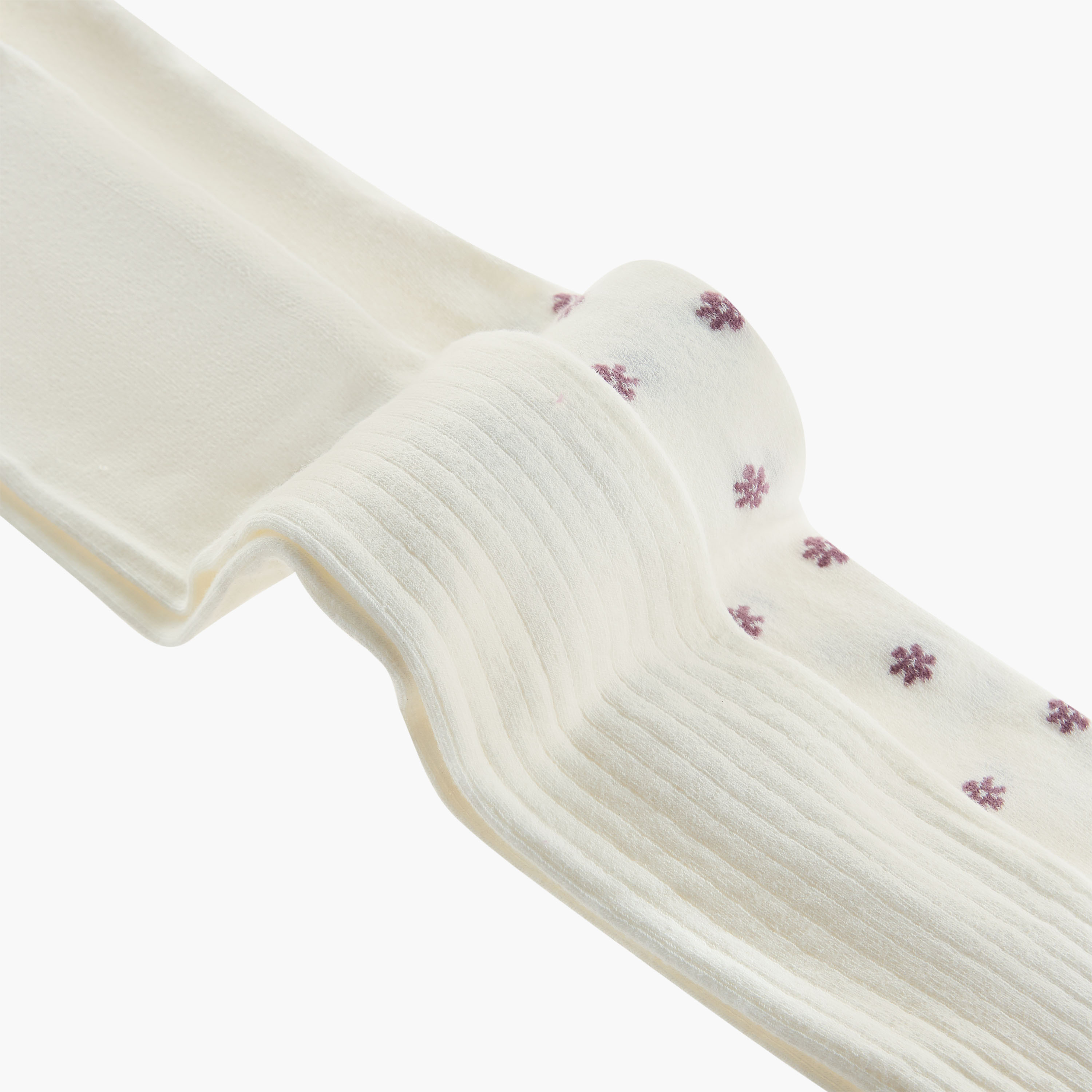 Little Missy Girls Tights with Elasticated Waistband- Set of 2-girls-accessories-socks-image-4