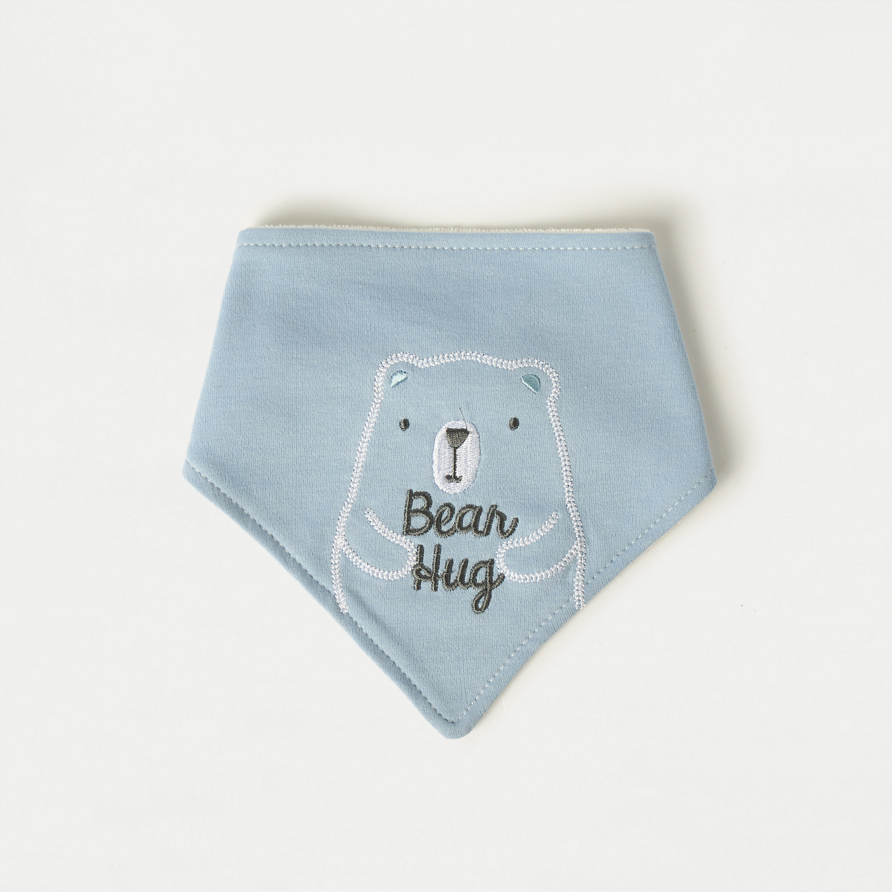 مريلة بزر إغلاق كبّاس وطبعات من جونيورز- طقم من 3 قطع-baby-feeding-bibs-image-3