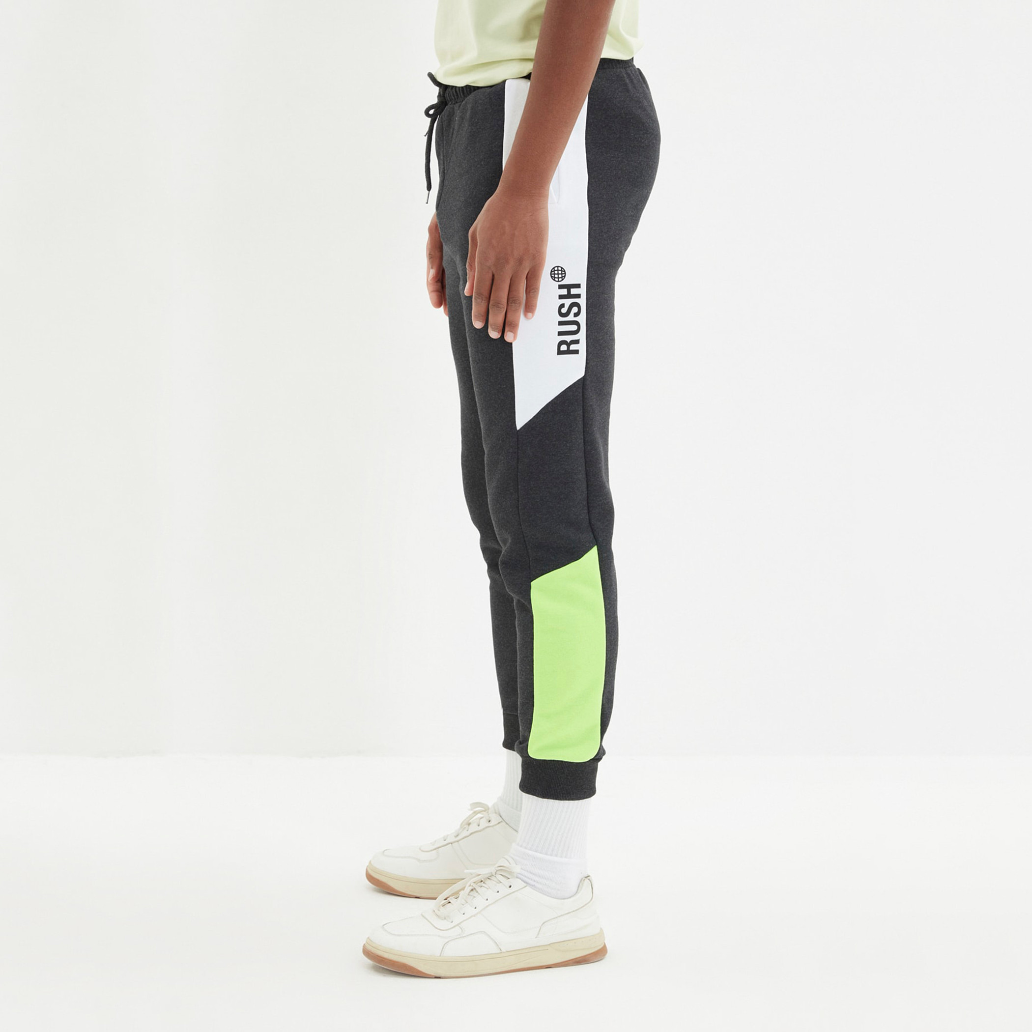 ترينديول أسود بانت عداء ببطء-sports-men-clothing-bottoms-image-3
