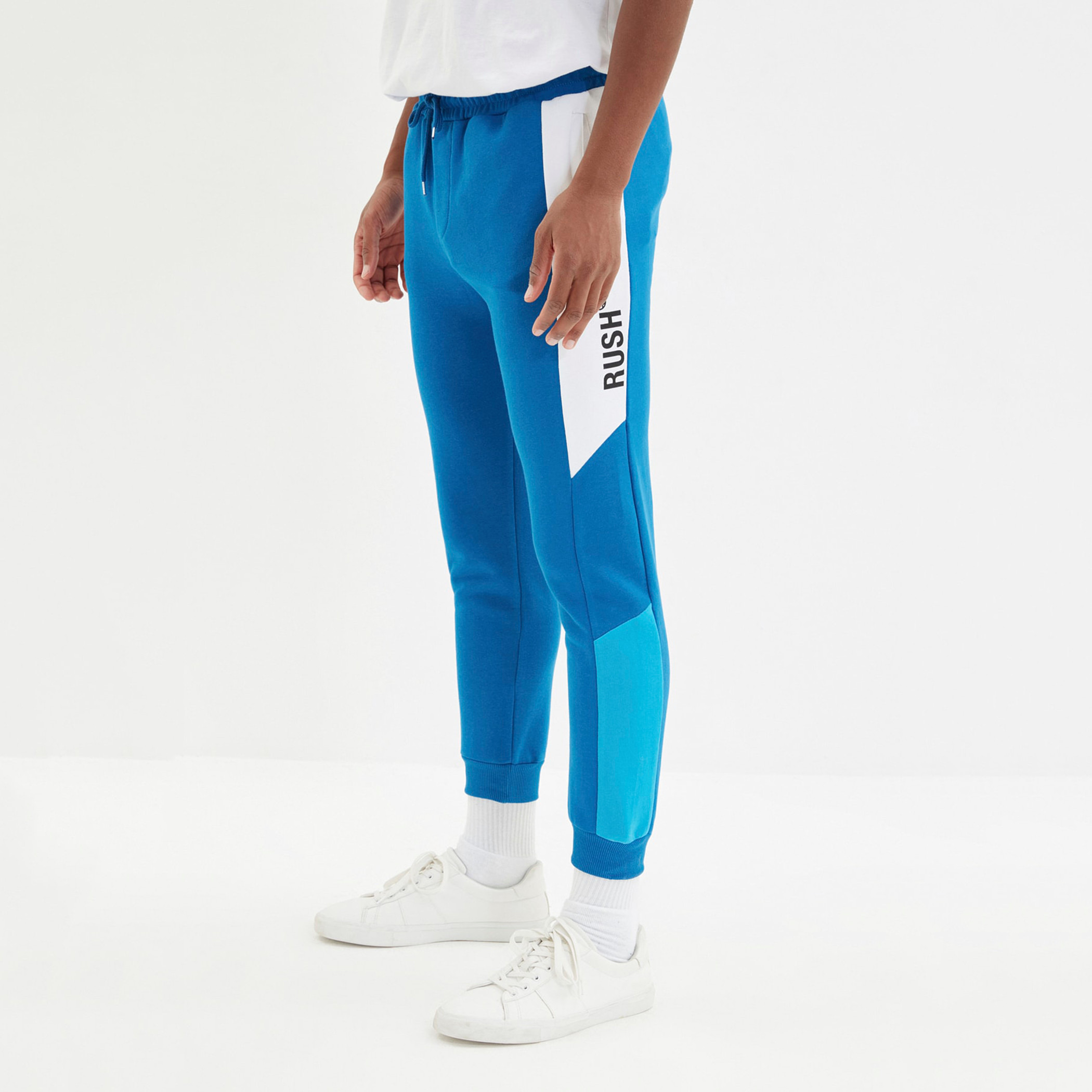 ترينديول أزرق بانت عداء ببطء-sports-men-clothing-bottoms-image-2