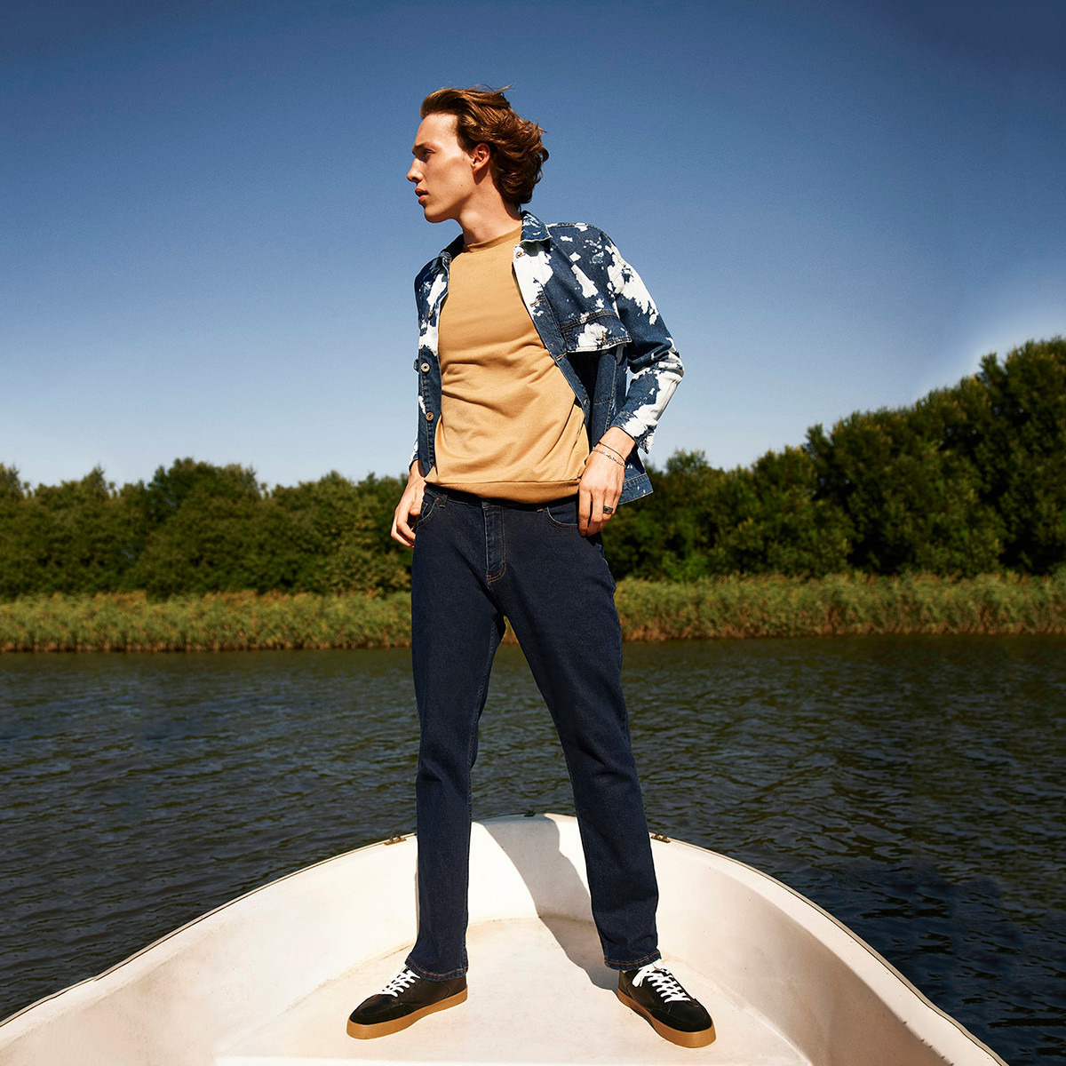Trendyol Men Printed Button Closure Jacket-men-clothing-jacketsandblazers-jackets-image-3