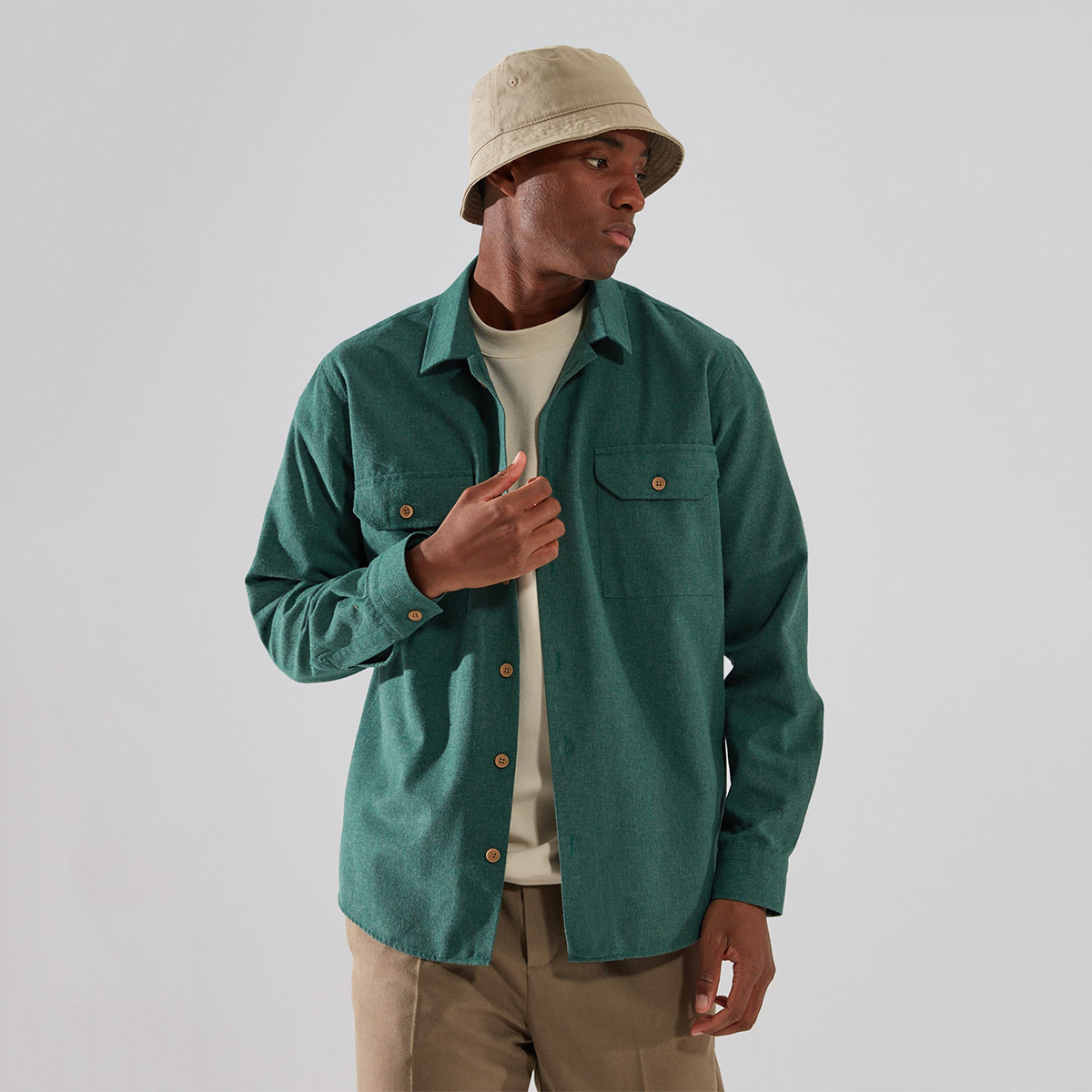 ترينديول أخضر قميص-men-clothing-shirts-image-4