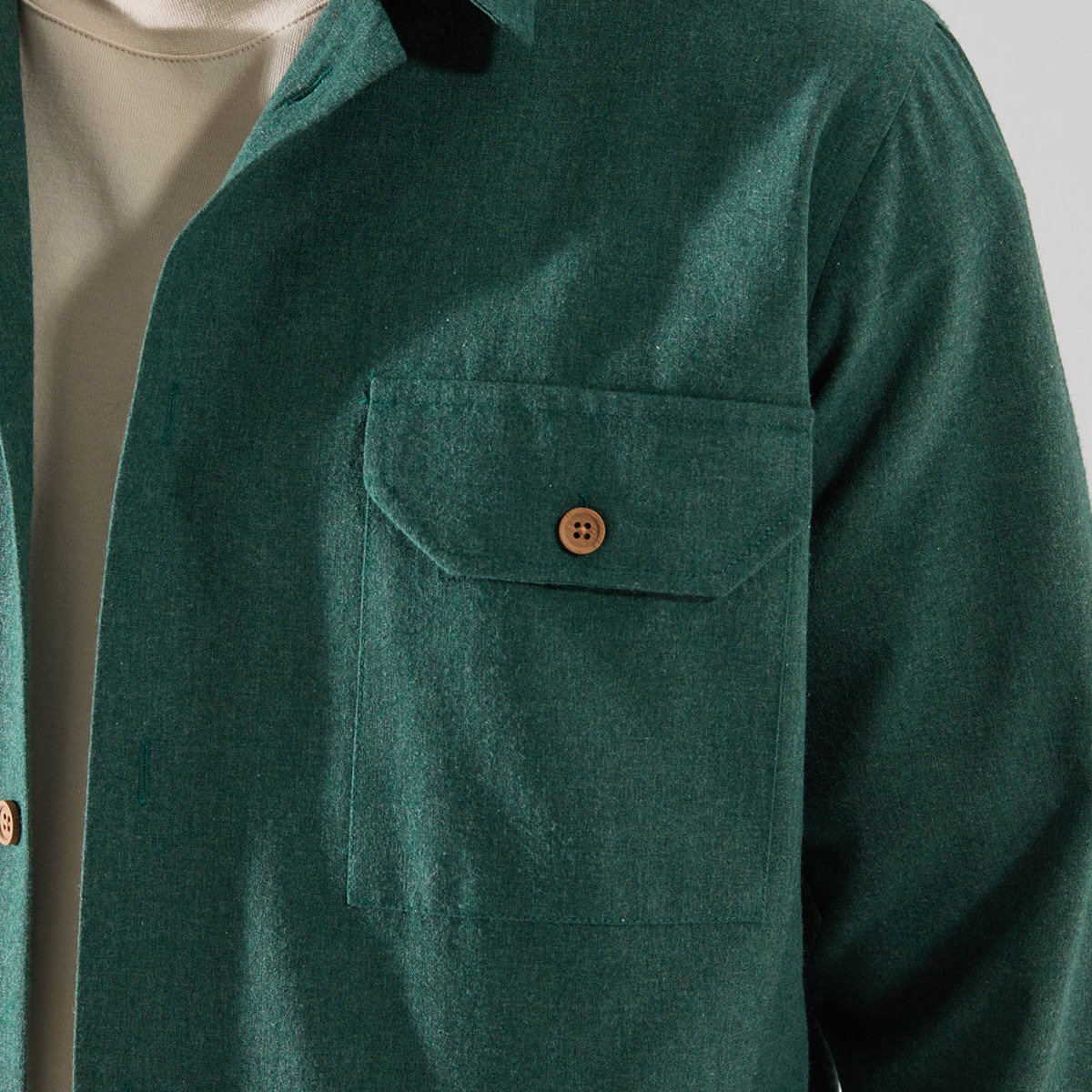 ترينديول أخضر قميص-men-clothing-shirts-image-2