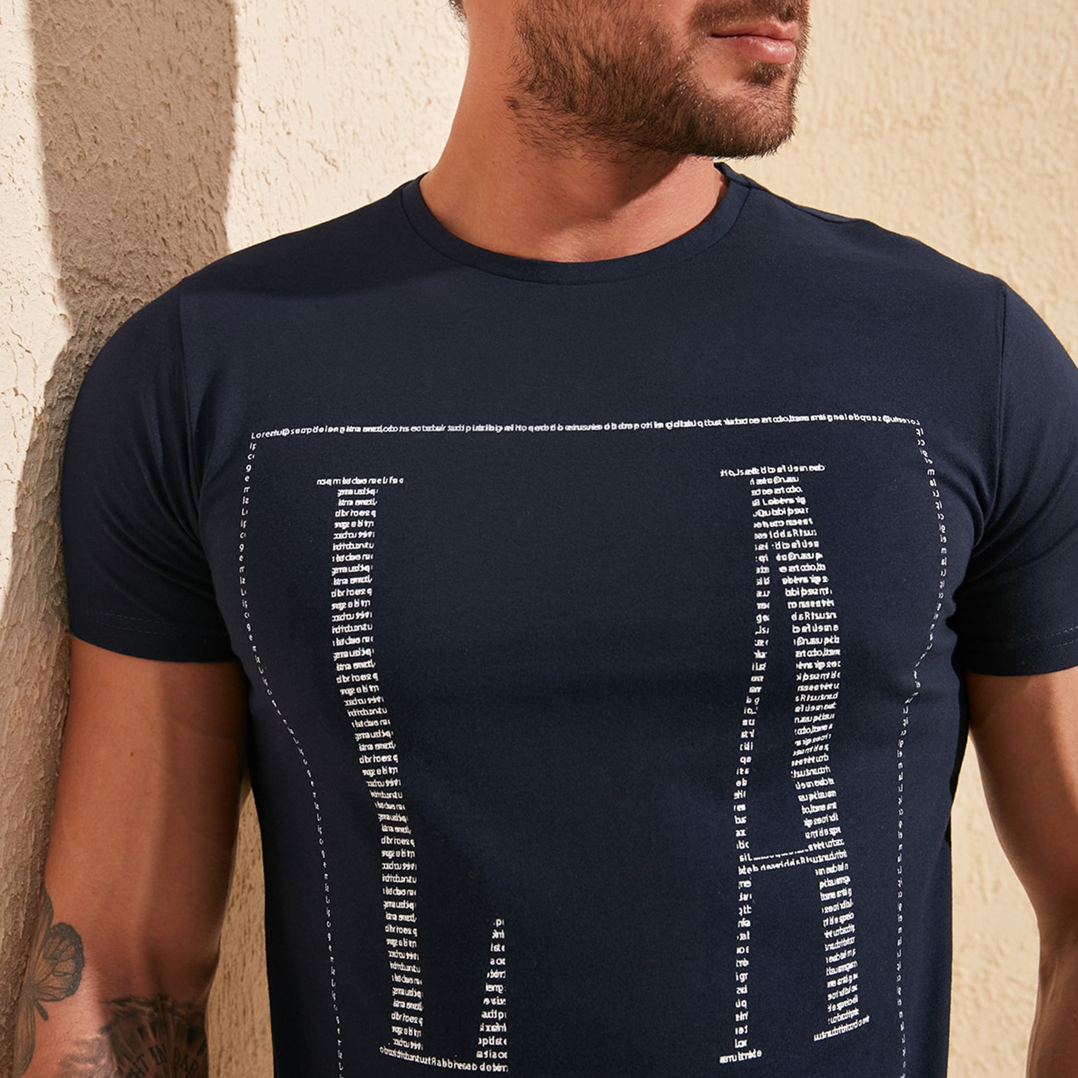 Trendyol Men Printed Crew Neck T-Shirt-men-clothing-tshirtsandpolos-tshirts-image-3