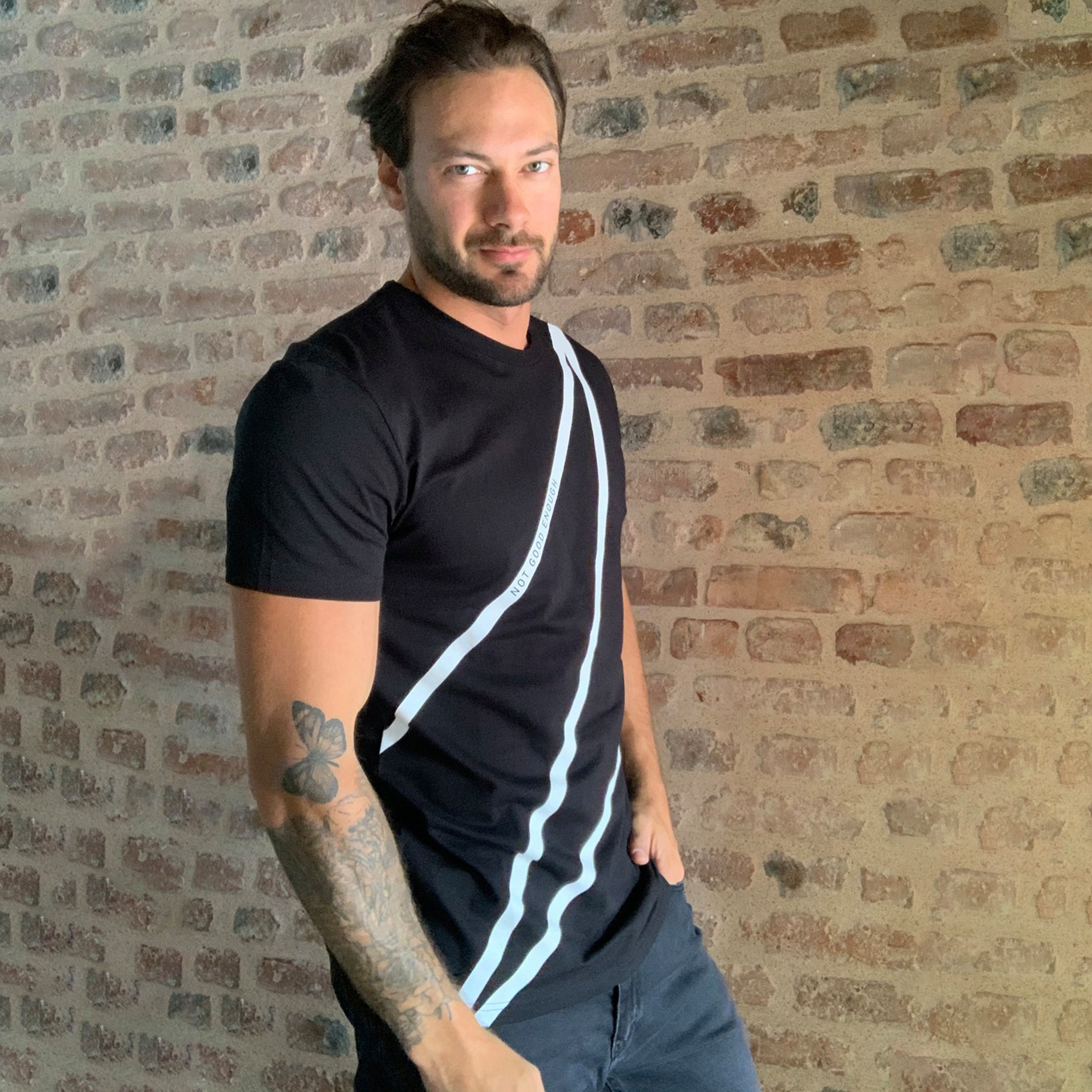ترينديول أسود  تي شيرت-men-clothing-tshirtsandpolos-tshirts-image-3