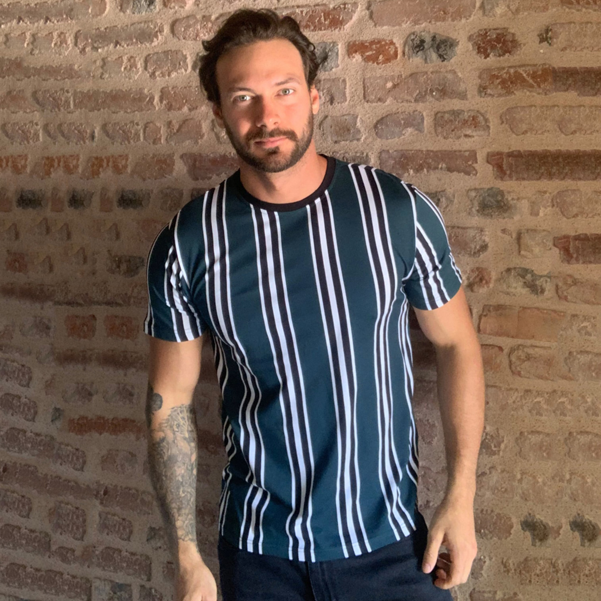 ترينديول أخضر تي شيرت-men-clothing-tshirtsandpolos-tshirts-image-1