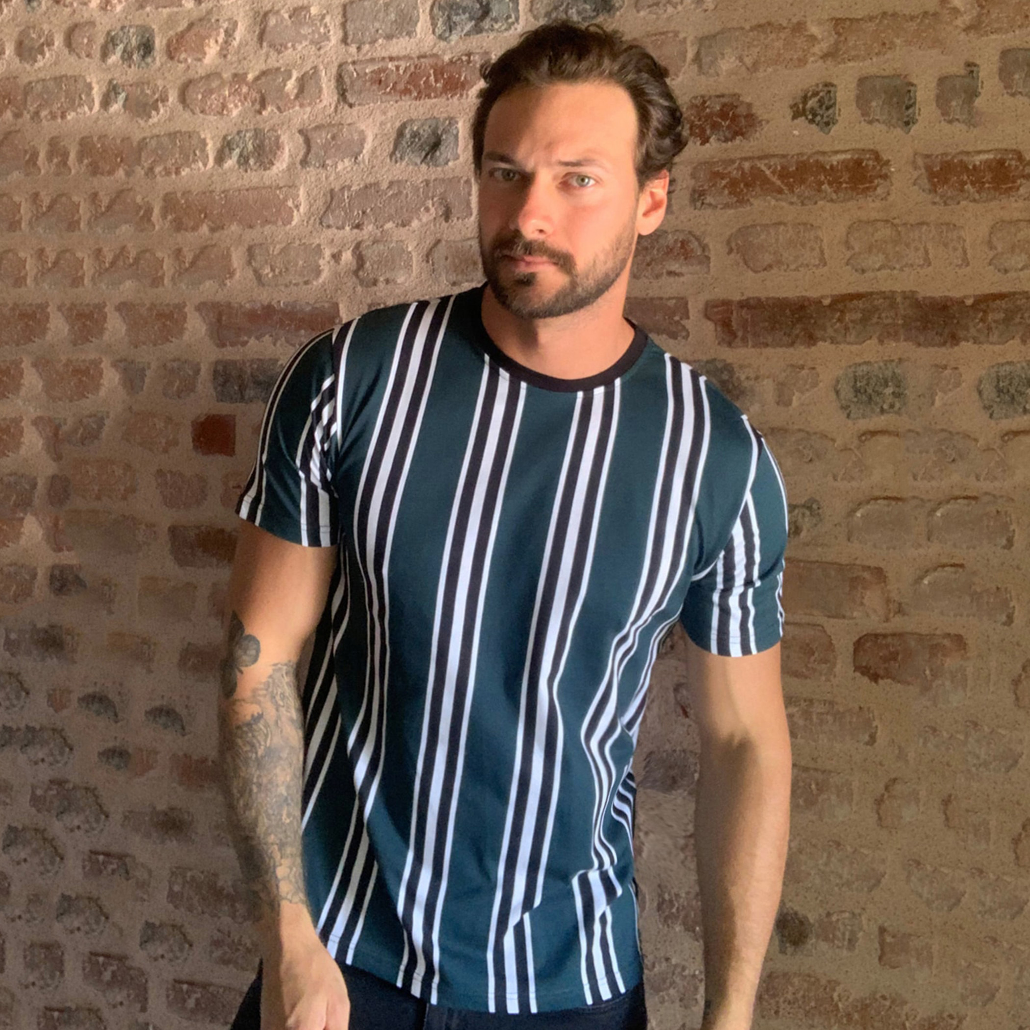 ترينديول أخضر تي شيرت-men-clothing-tshirtsandpolos-tshirts-image-3