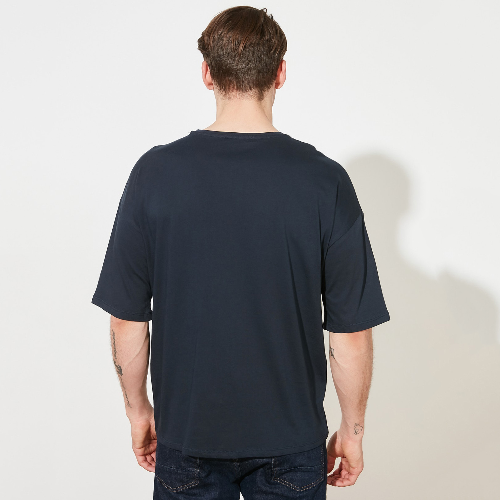 Trendyol Men Printed Round Neck T-Shirt-men-clothing-tshirtsandpolos-tshirts-image-5