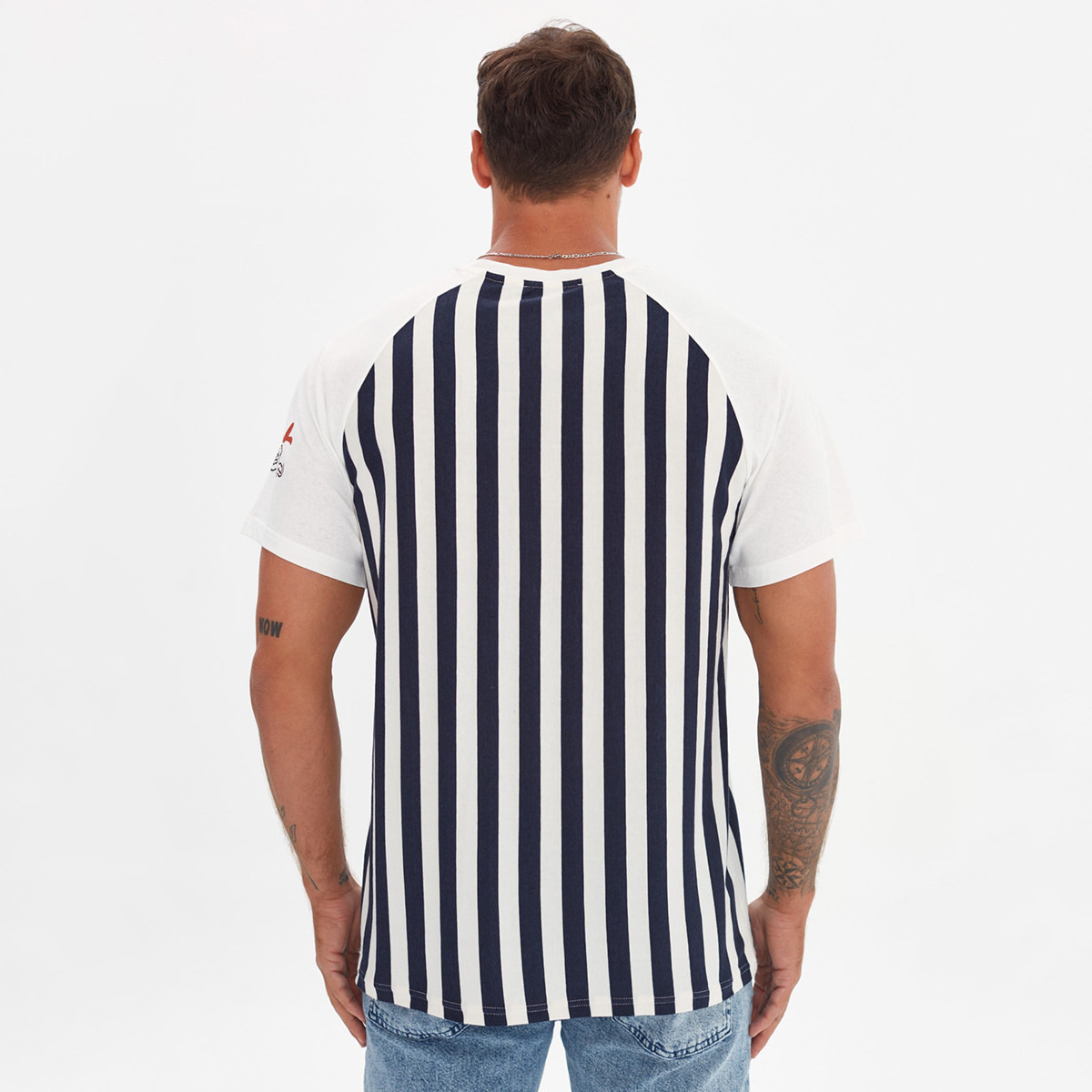 Trendyol Men Striped Crew Neck T-Shirt-men-clothing-tshirtsandpolos-tshirts-image-5