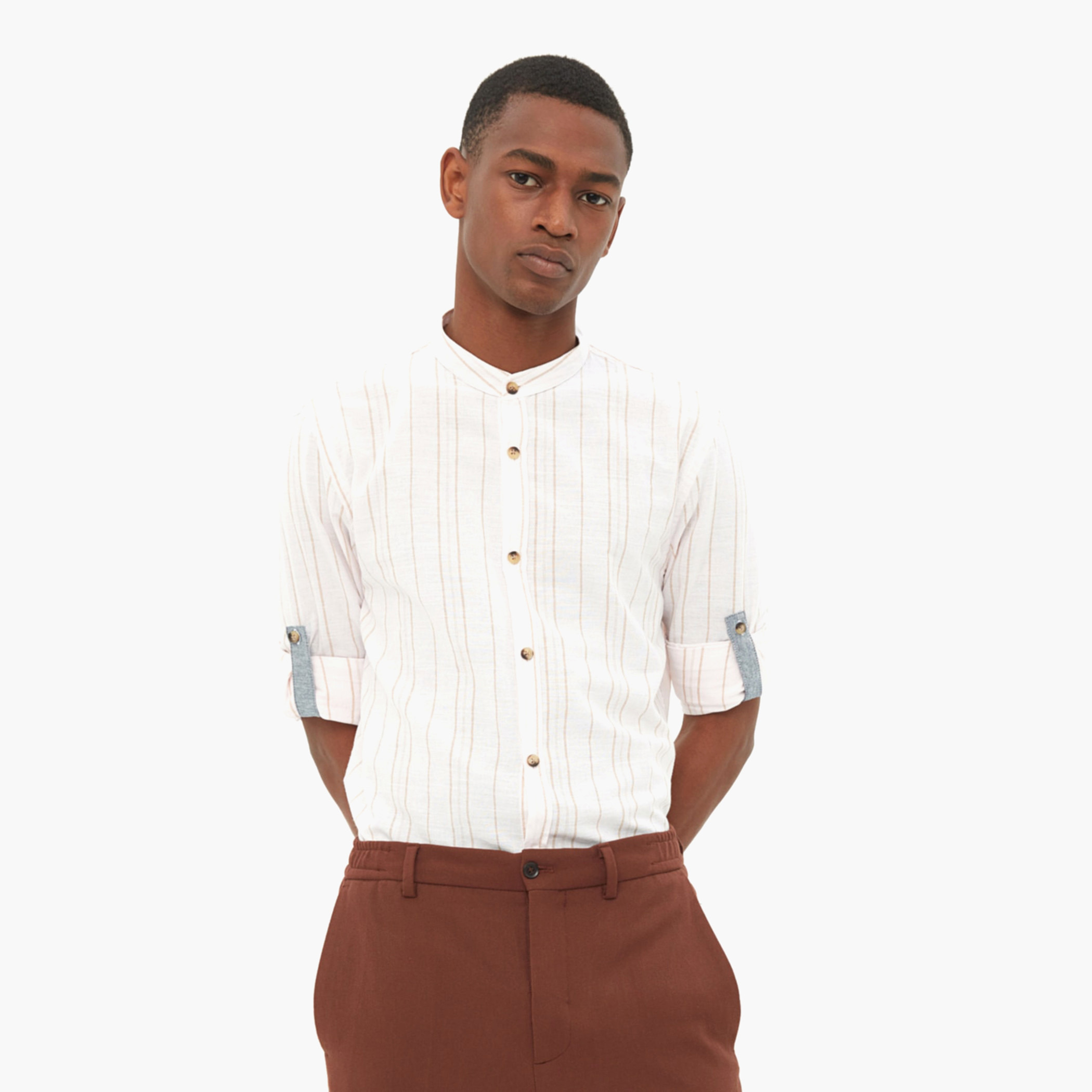 ترينديول أبيض قميص-men-clothing-shirts-image-3