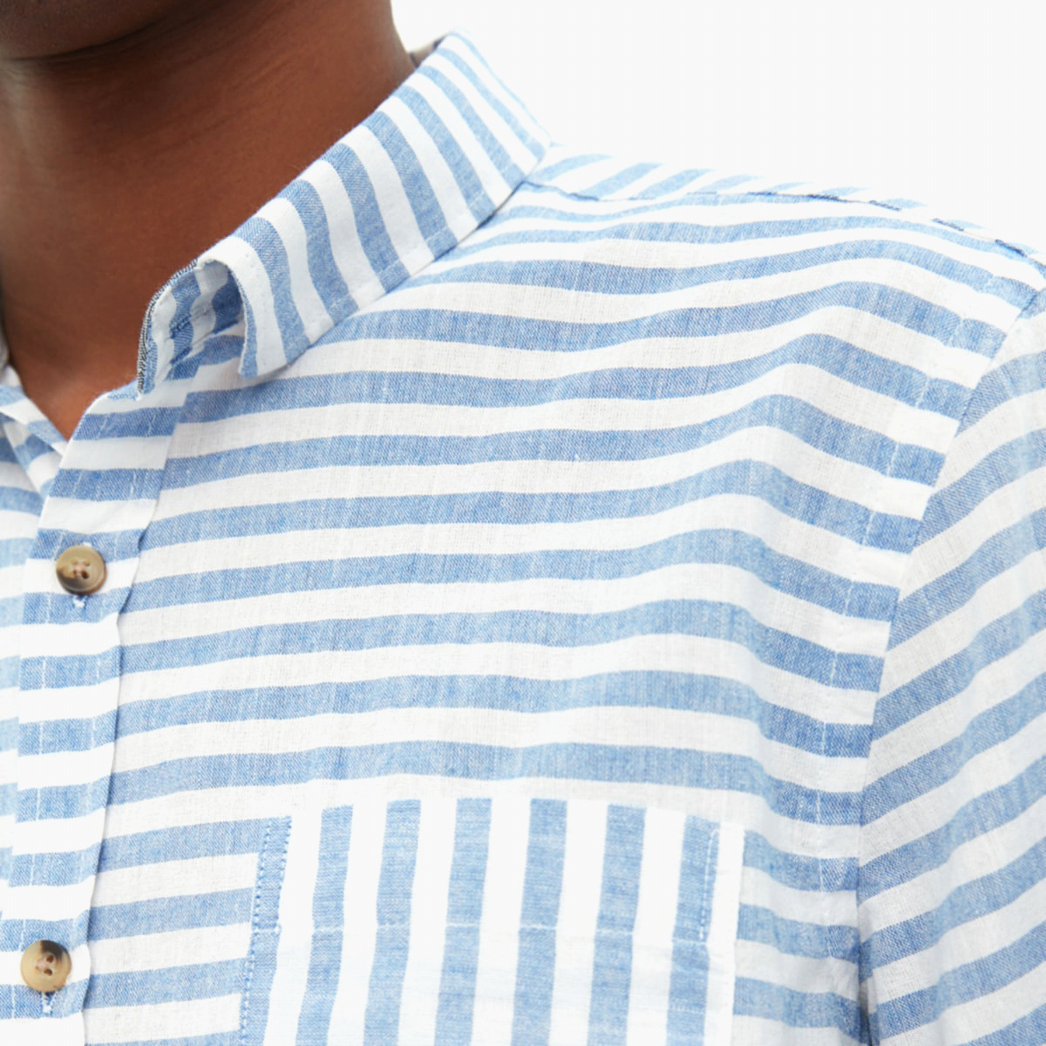 ترينديول أزرق قميص-men-clothing-shirts-image-4
