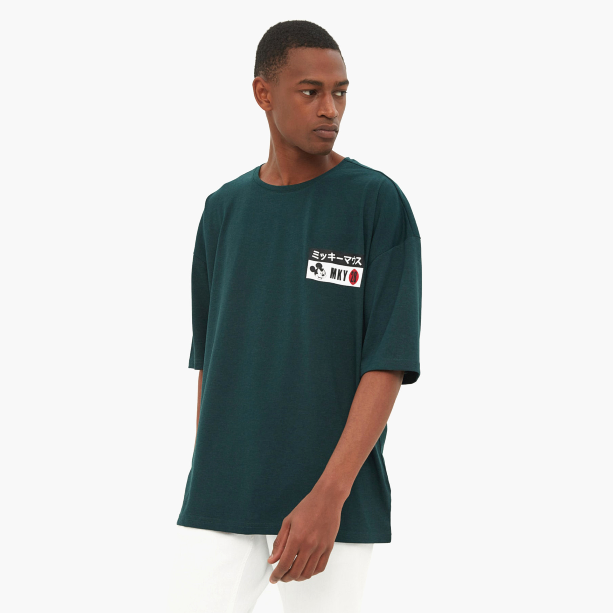 ترينديول أخضر تي شيرت-men-clothing-tshirtsandpolos-tshirts-image-1
