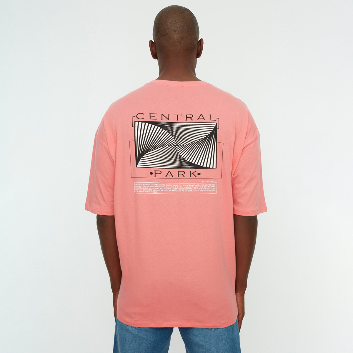 تي شيرت ترينديول للرجال برقبة دائرية مطبوعة باللون الوردي-men-clothing-tshirtsandpolos-tshirts-image-2