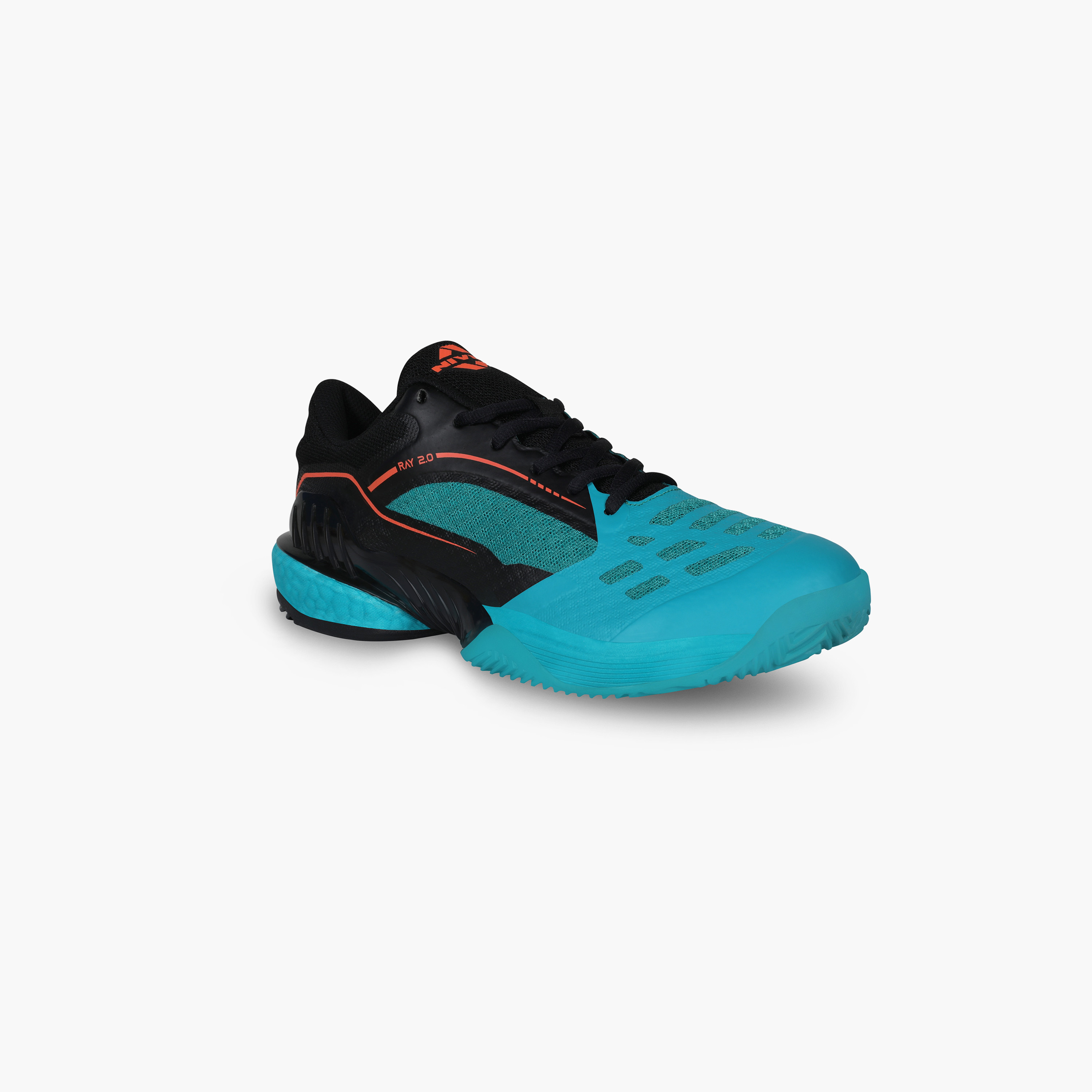 Nivia Ray 2.0, Turquoise/Black, Tennis Shoes-sports-men-shoes-image-1