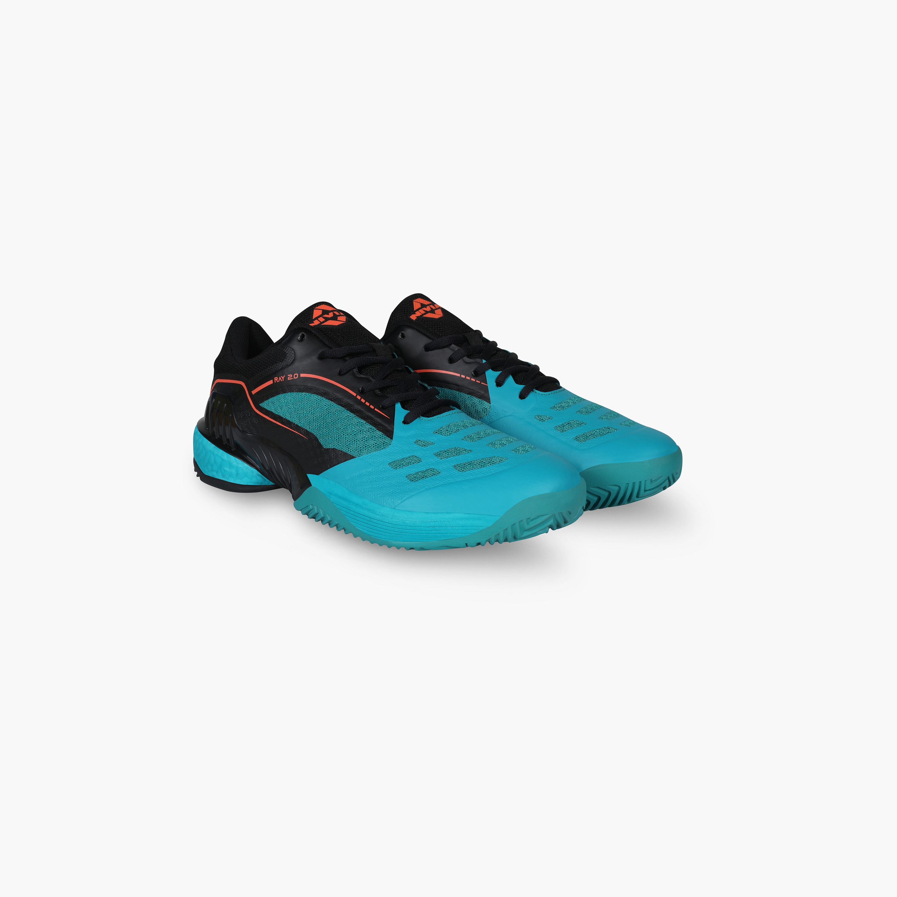 Nivia Ray 2.0, Turquoise/Black, Tennis Shoes-sports-men-shoes-image-7