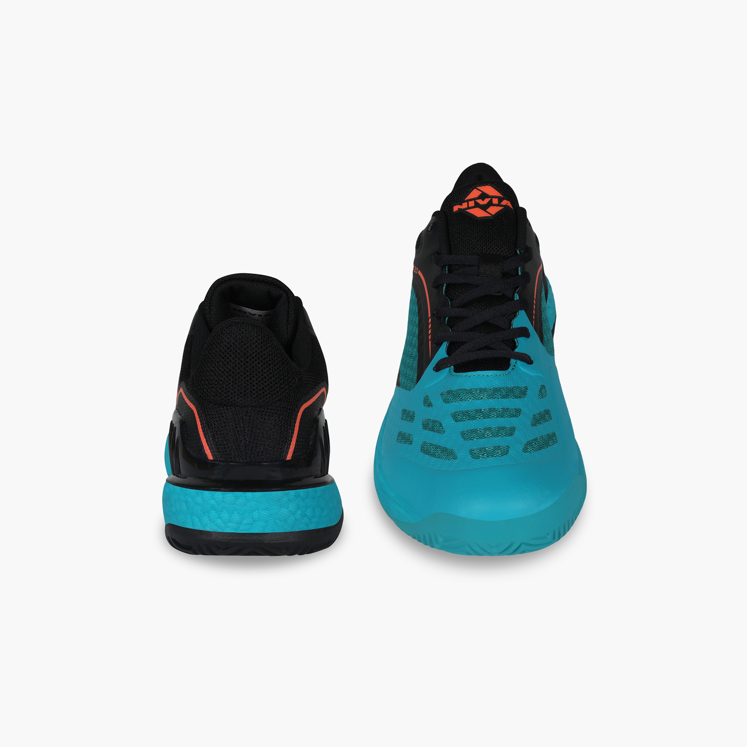 Nivia Ray 2.0, Turquoise/Black, Tennis Shoes-sports-men-shoes-image-8