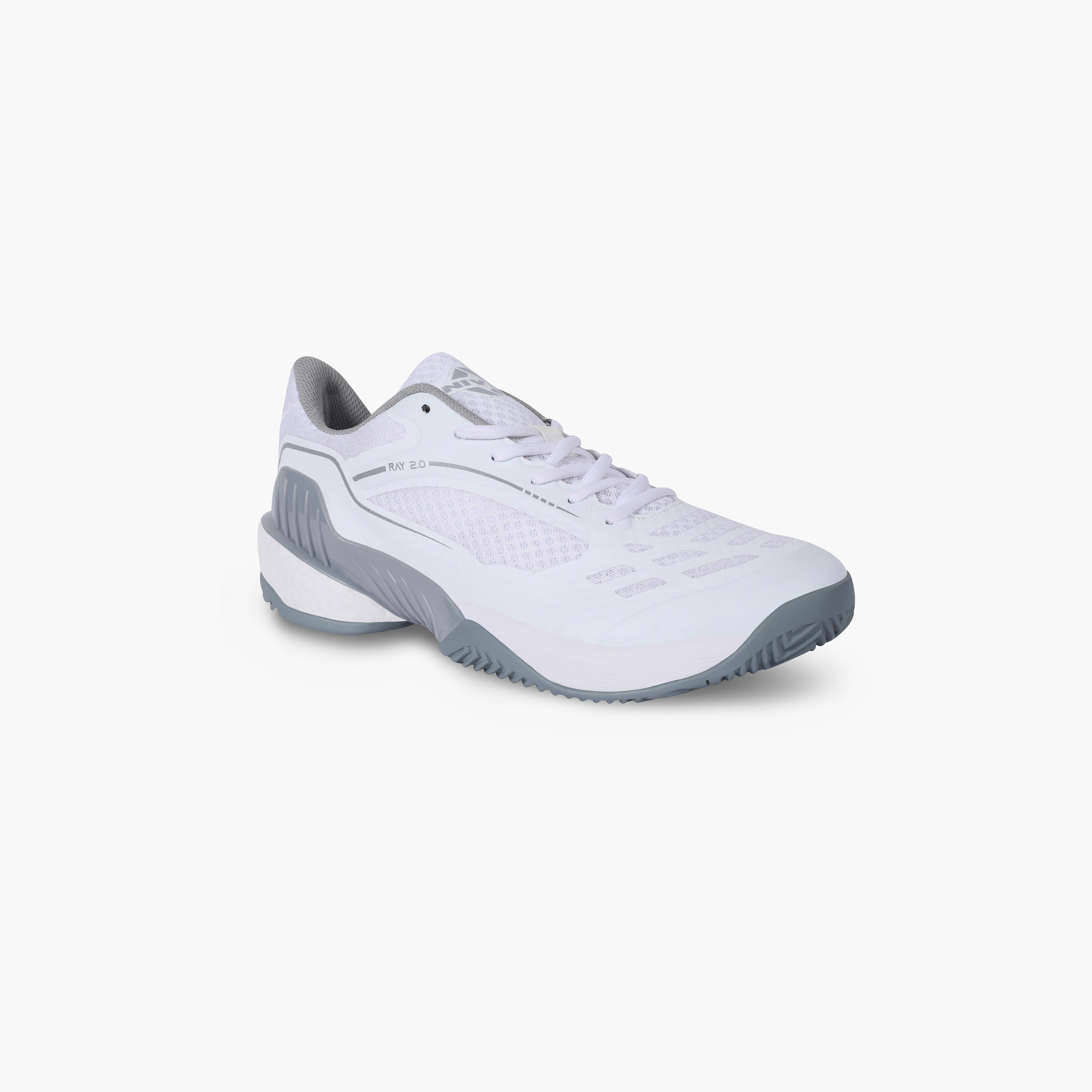 Nivia Ray 2.0 Kids, White, Tennis Shoes-sports-boys-shoes-image-1
