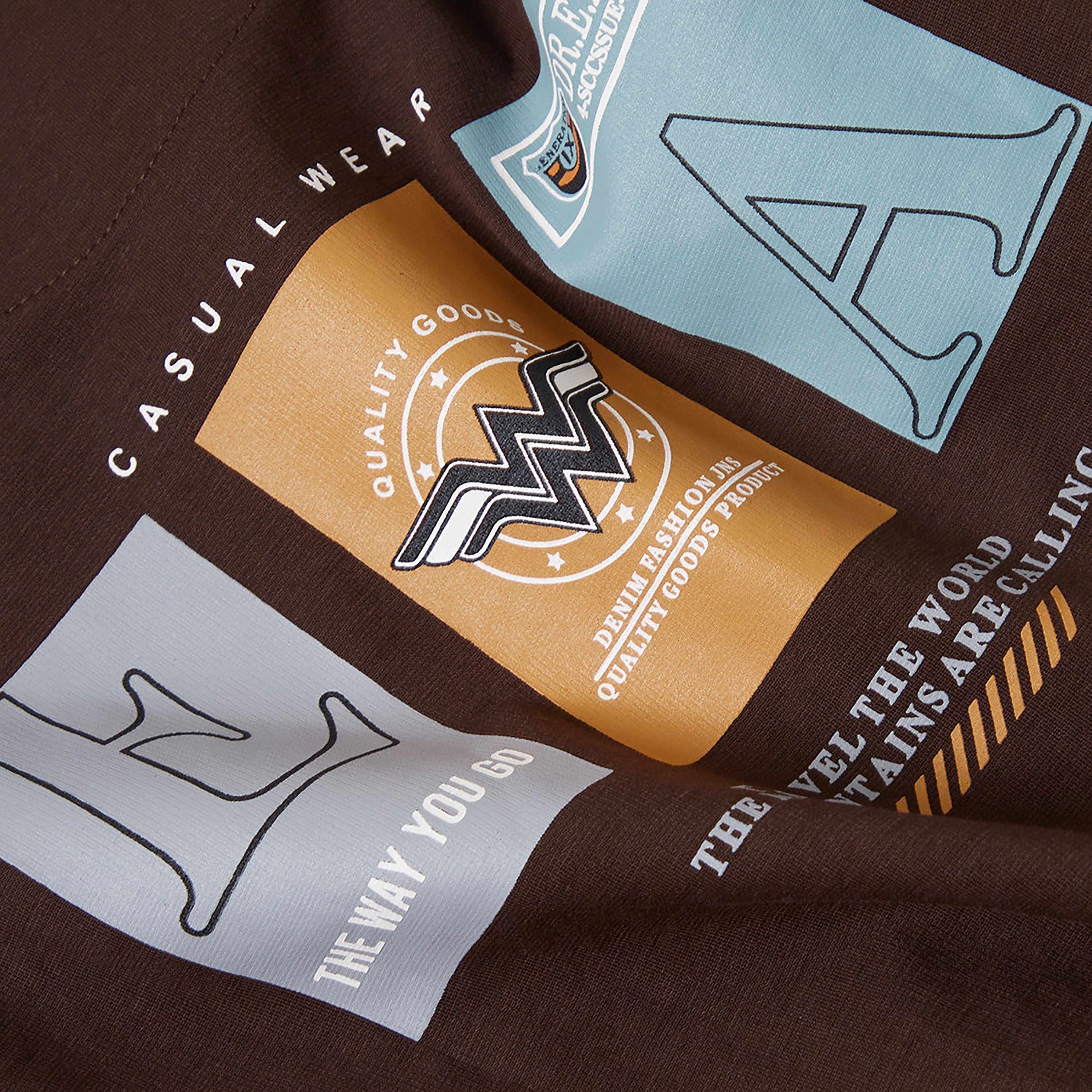 Cool & Cool Graphic Short Sleeves T-Shirt & Joggers Set-boys-clothing-setsandcoords-image-8