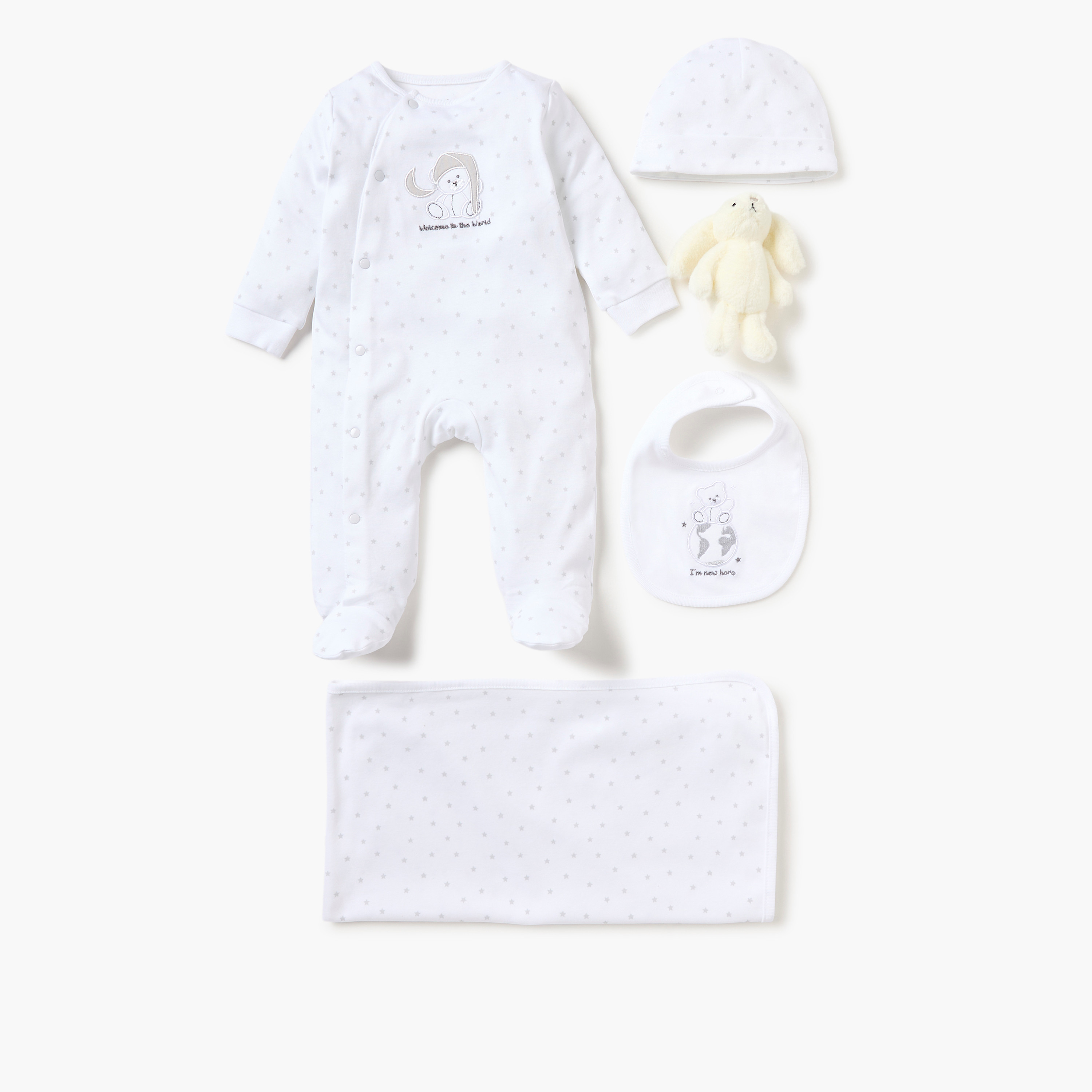 طقم ملابس 12 قطعة بطبعات من جيجلز-baby-girls-clothing-setsandcoords-image-3