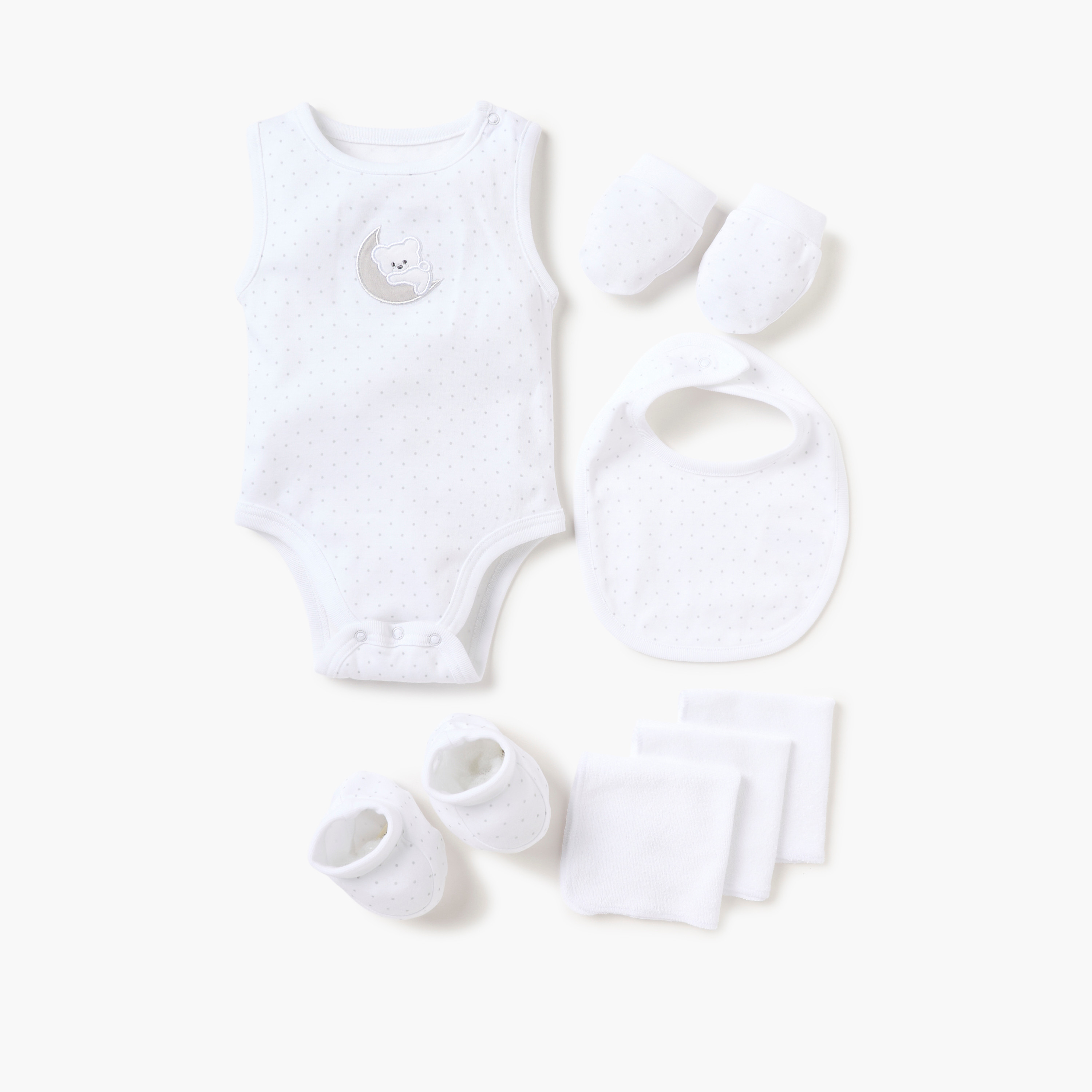 طقم ملابس 12 قطعة بطبعات من جيجلز-baby-girls-clothing-setsandcoords-image-4